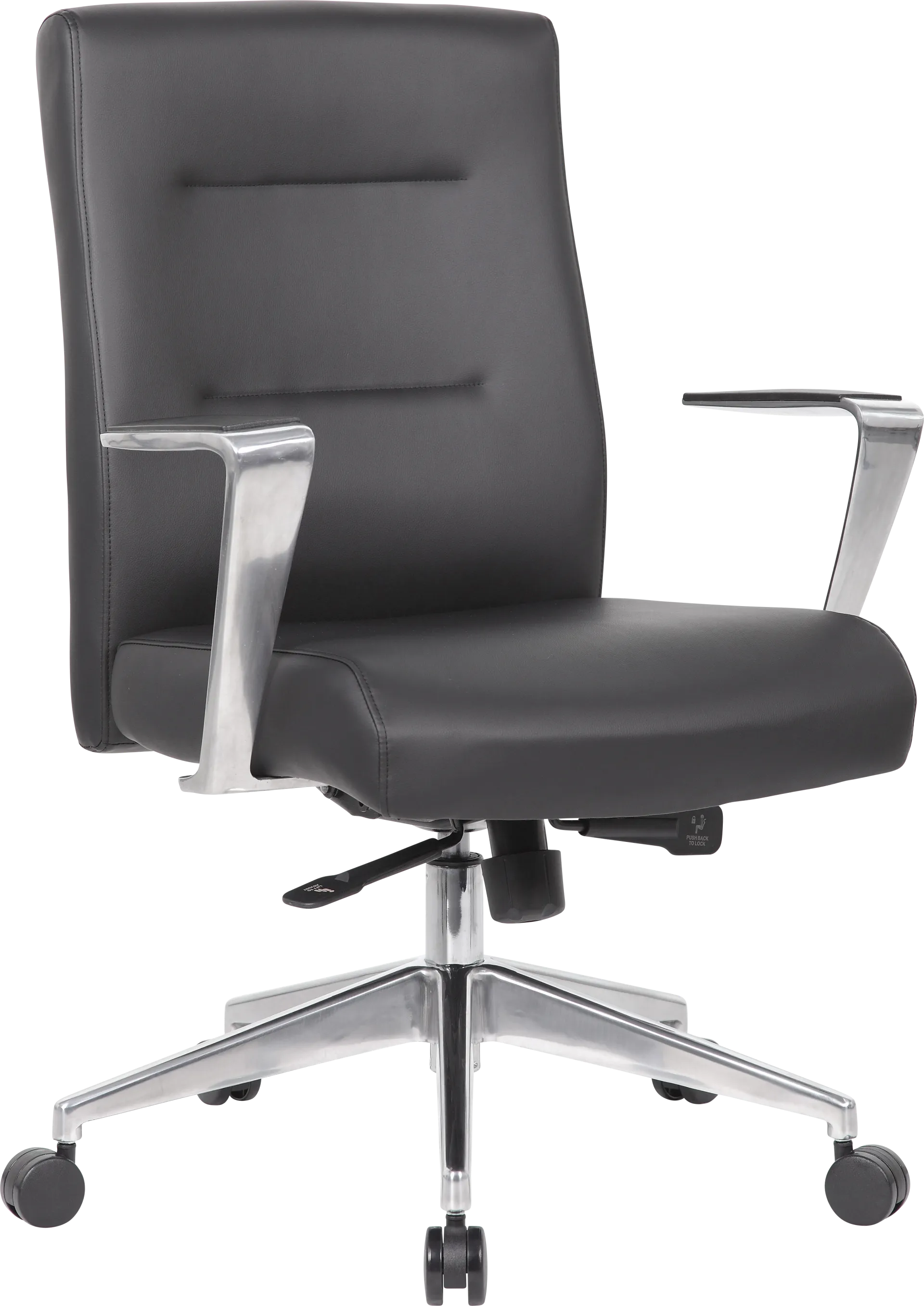 Obuor Black Desk Chair - Image 1