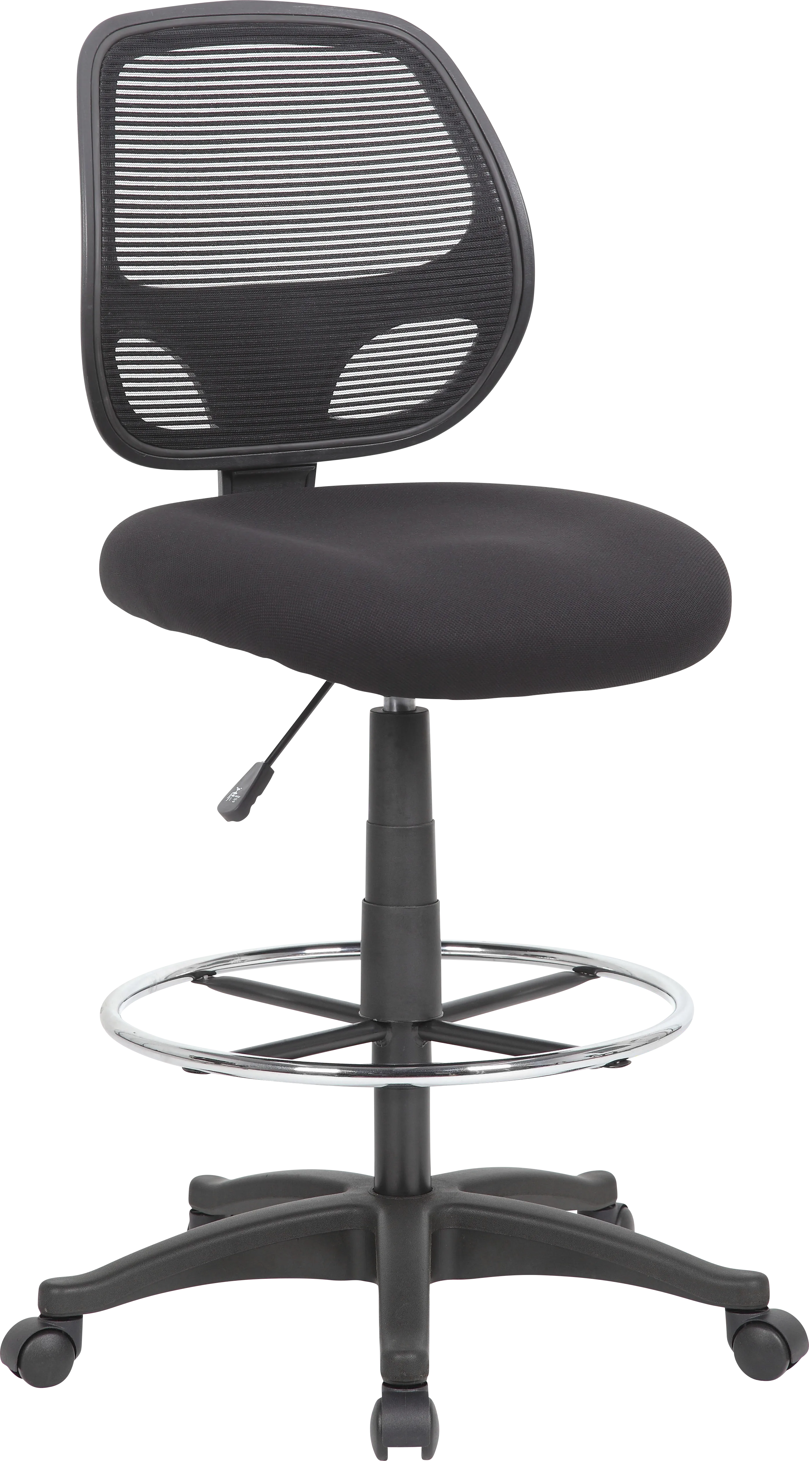 Guynemer Black Desk Stool - Thumbnail - Image 1
