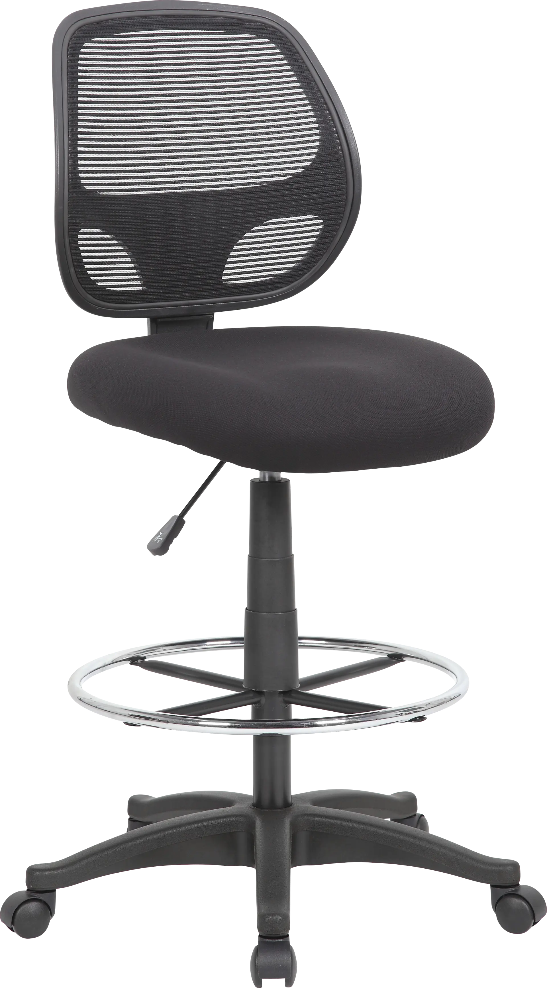 Guynemer Black Desk Stool