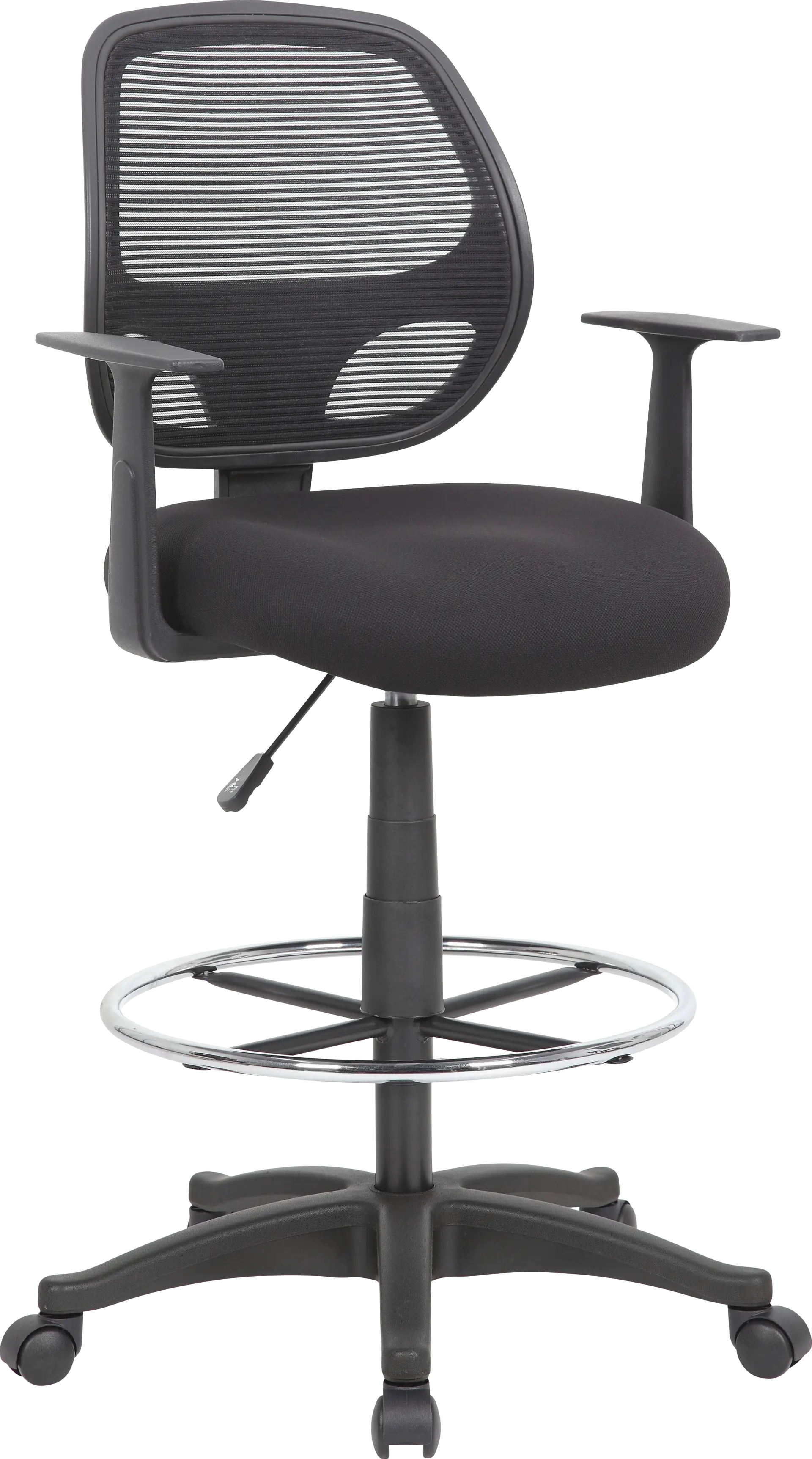 Lanndis Black Desk Stool