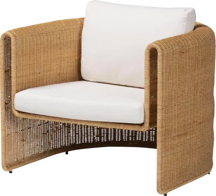 Rushcorp Brown Accent Chair