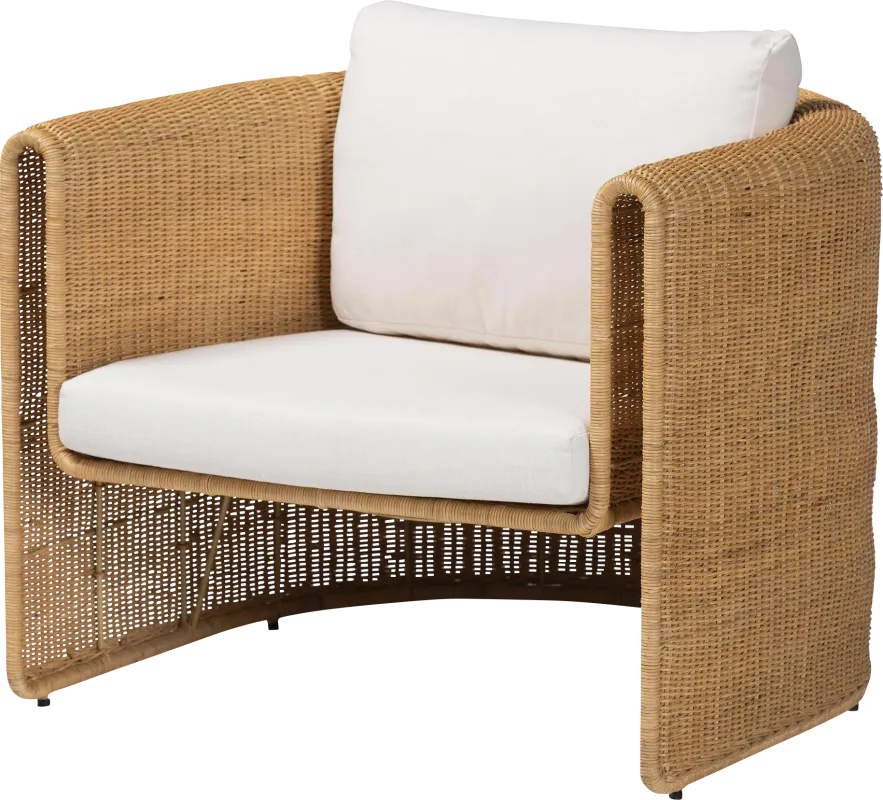 Rushcorp Brown Accent Chair