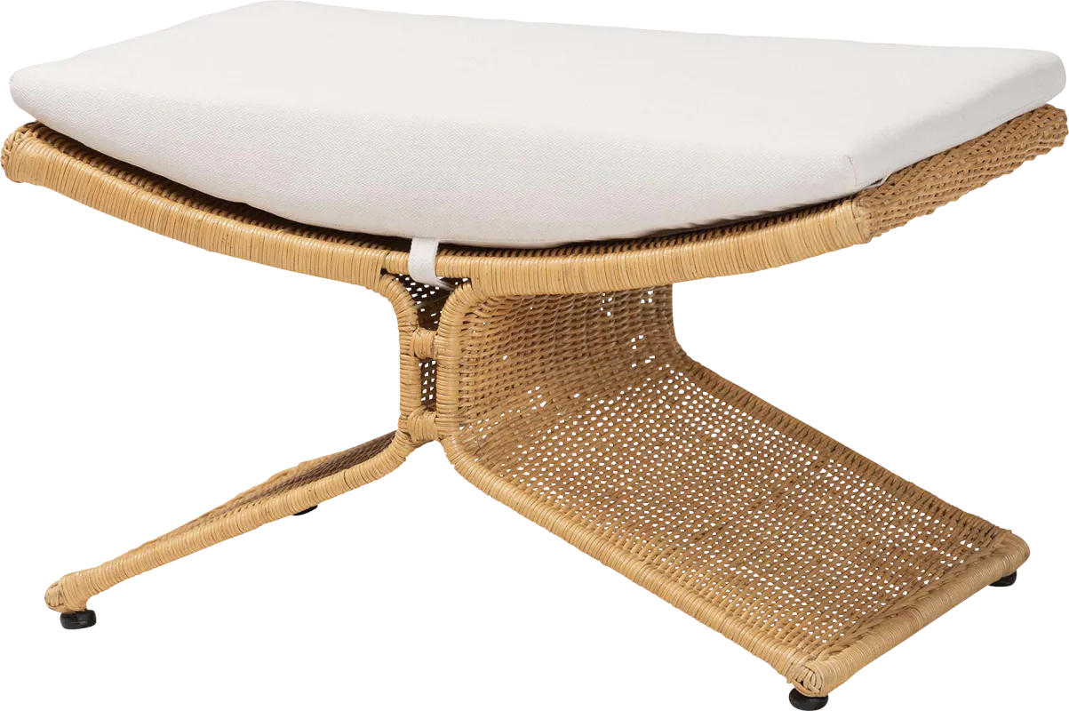 Ceasartan Brown Ottoman
