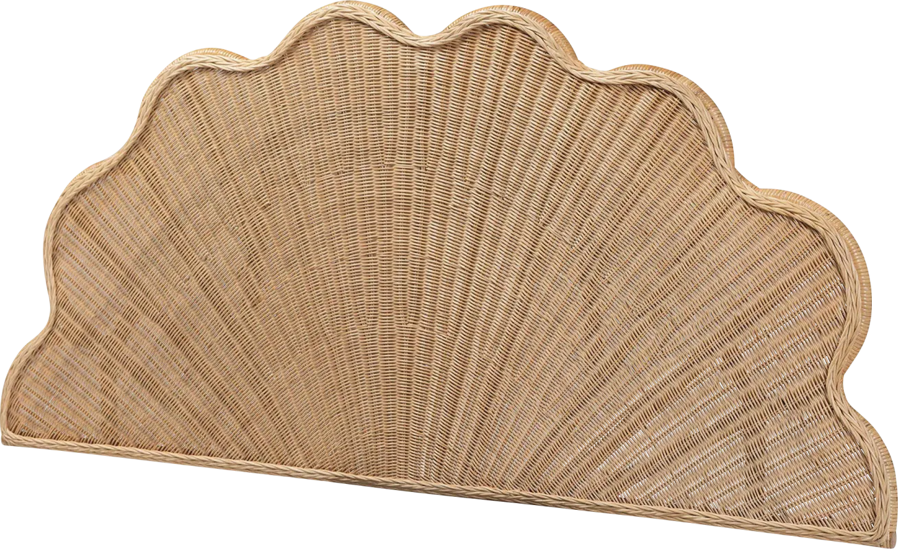 Joystones Brown Queen Headboard