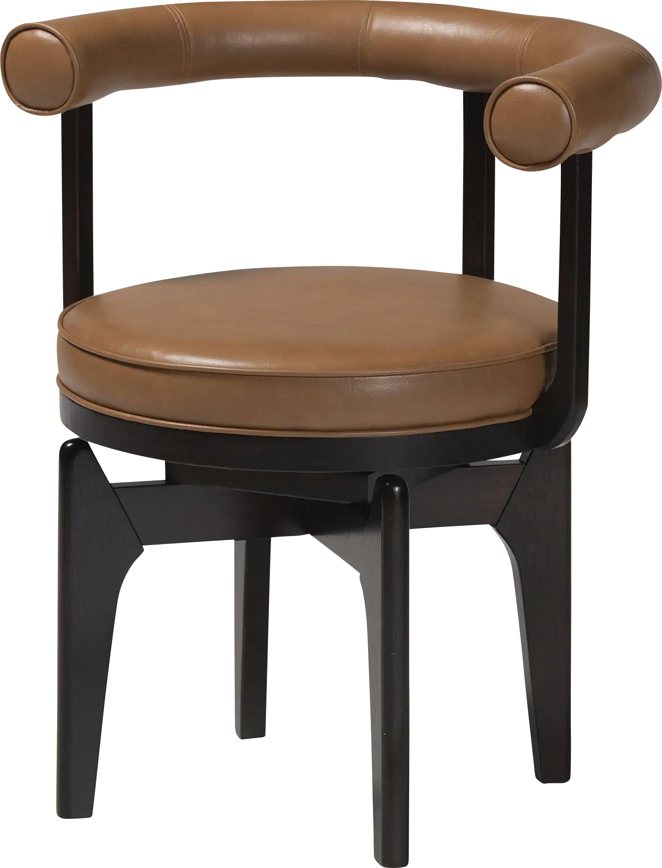 Boarcow Tan Arm Chair