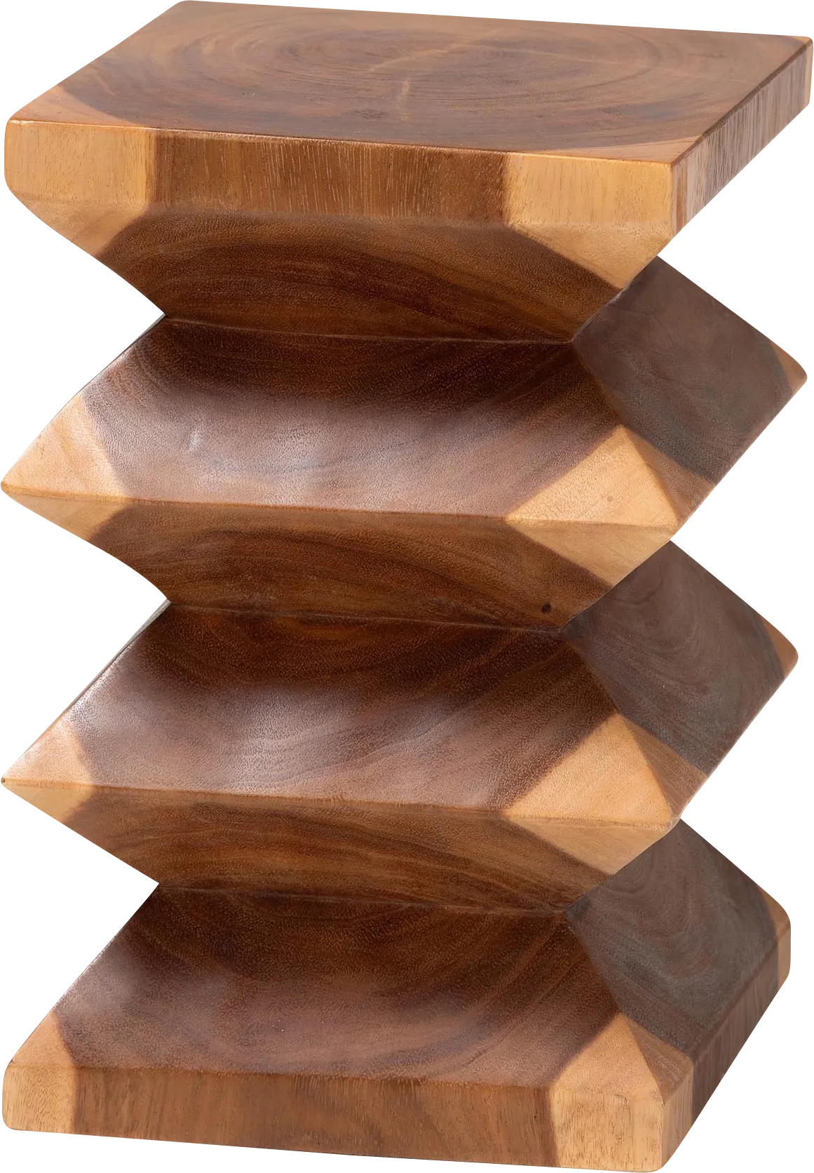 Wolftube Brown End Table - Thumbnail - Image 1