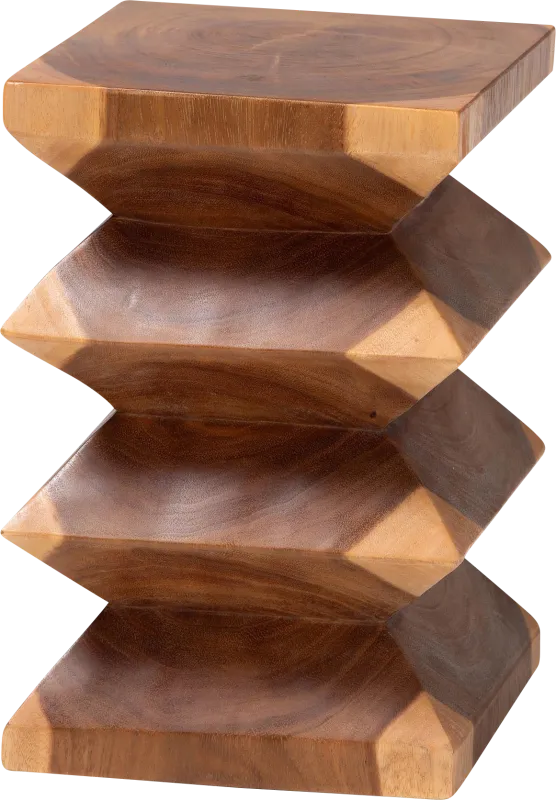 Wolftube Brown End Table