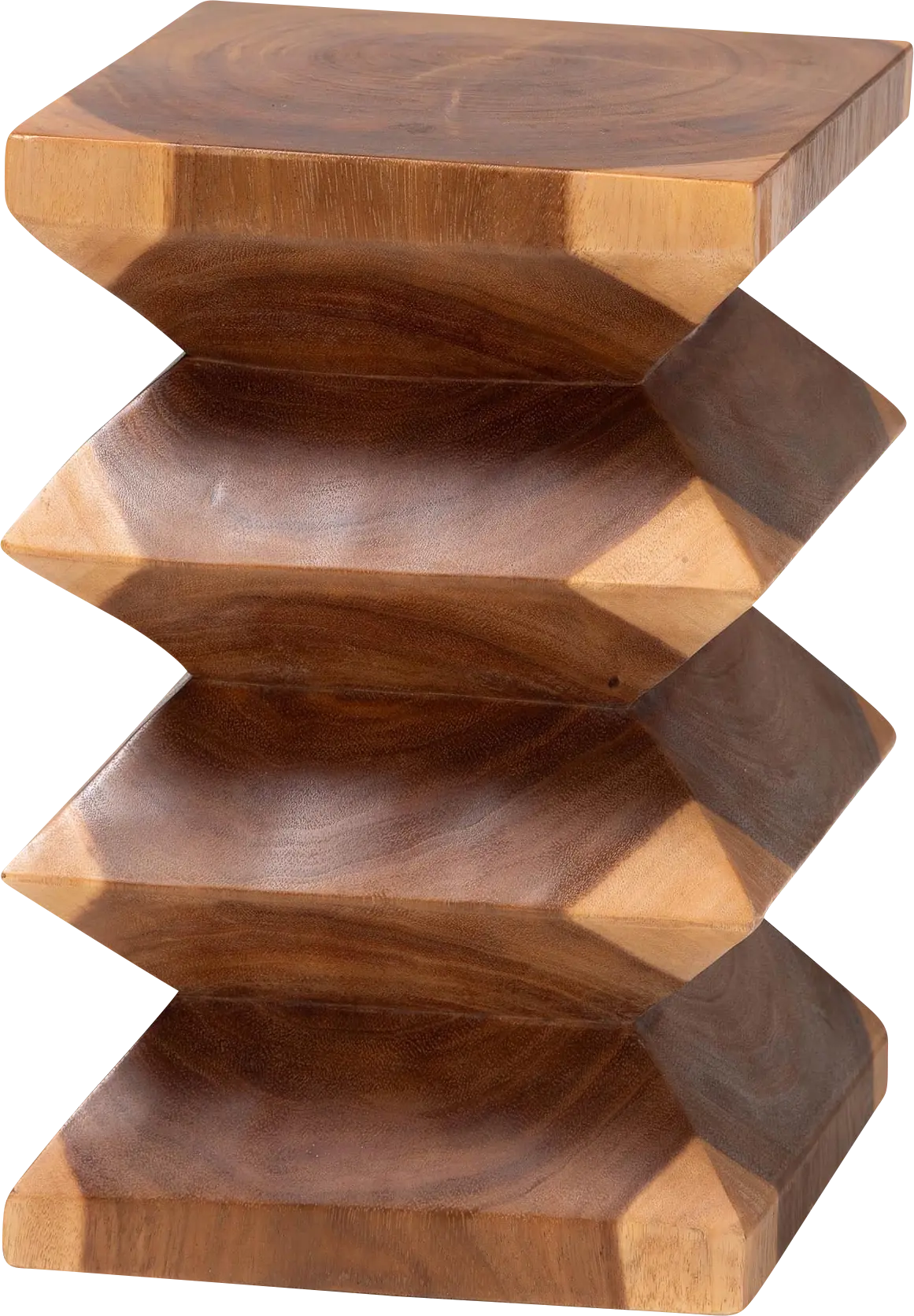 Wolftube Brown End Table