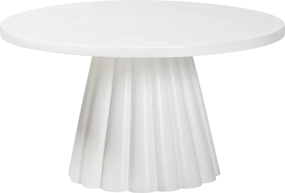 Aceworld White Cocktail Table