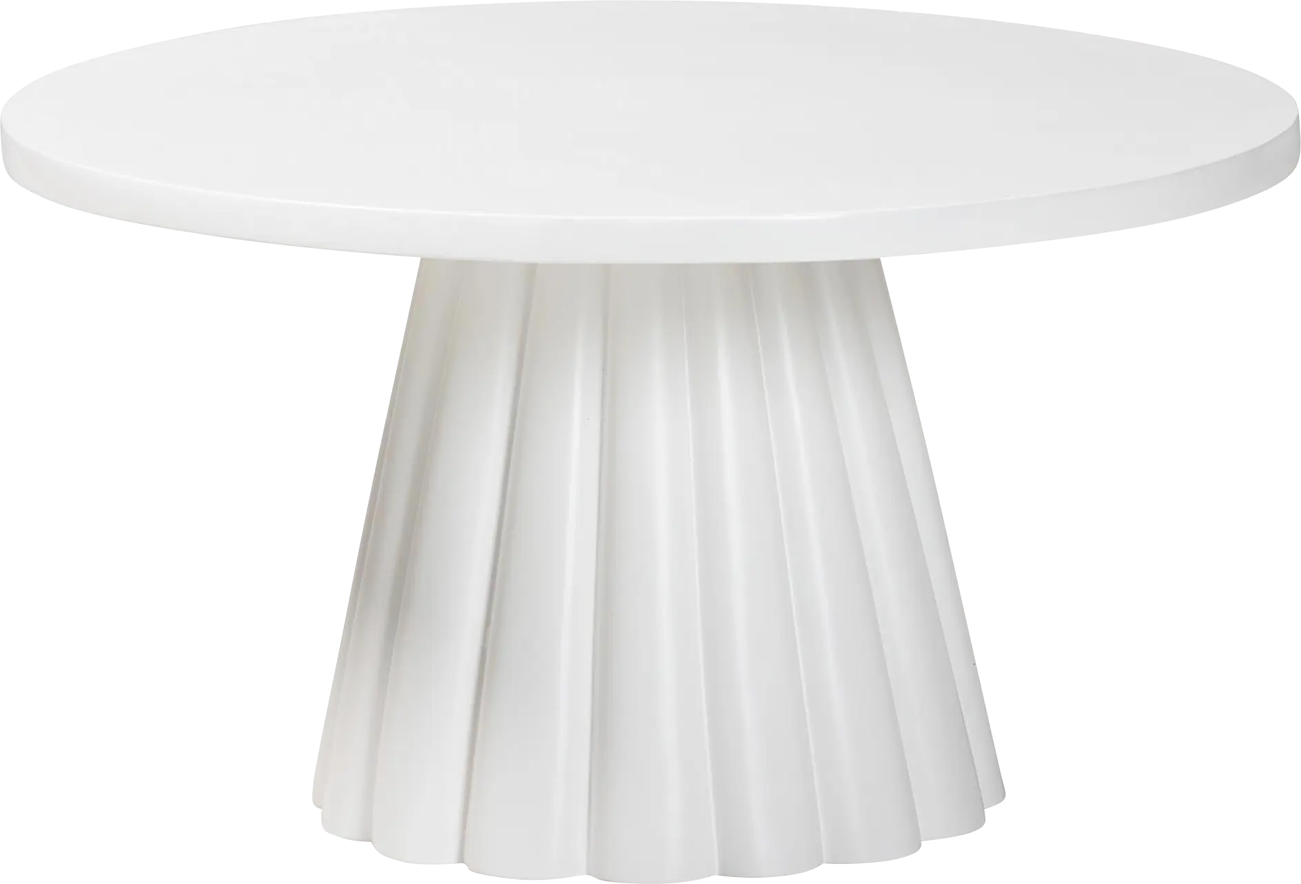 Aceworld White Cocktail Table
