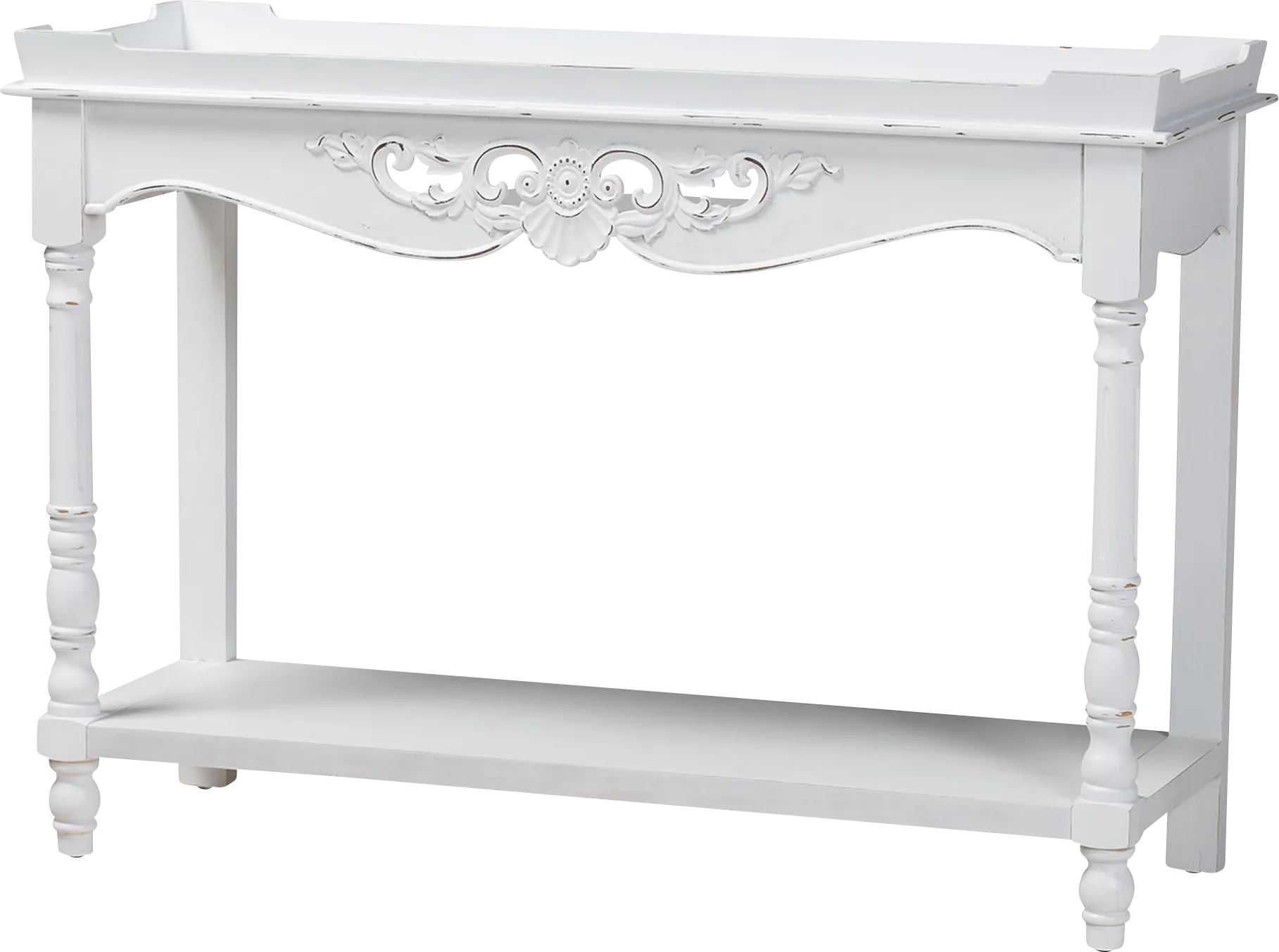 Beedlemart White Console Table - Thumbnail - Image 1