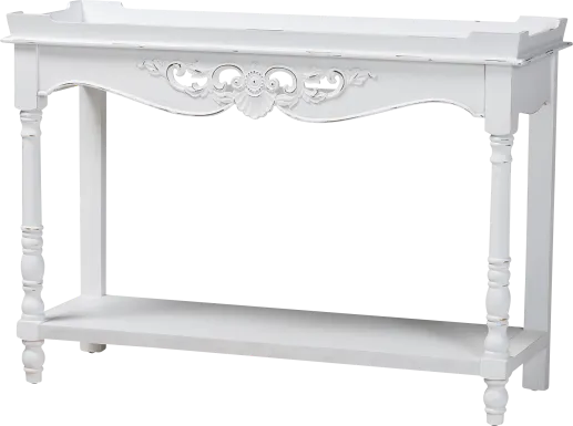 Beedlemart White Console Table