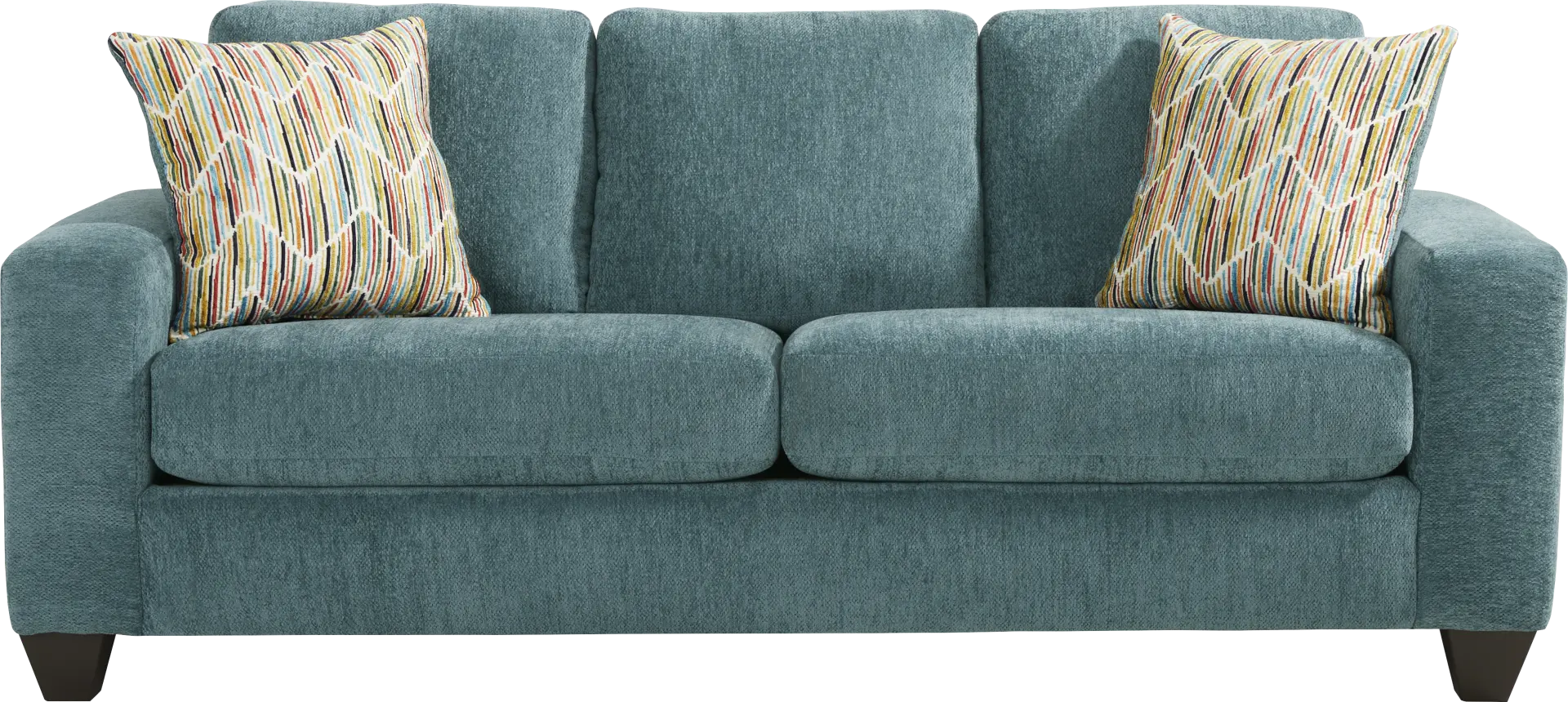 Mallard Trace Teal Sofa