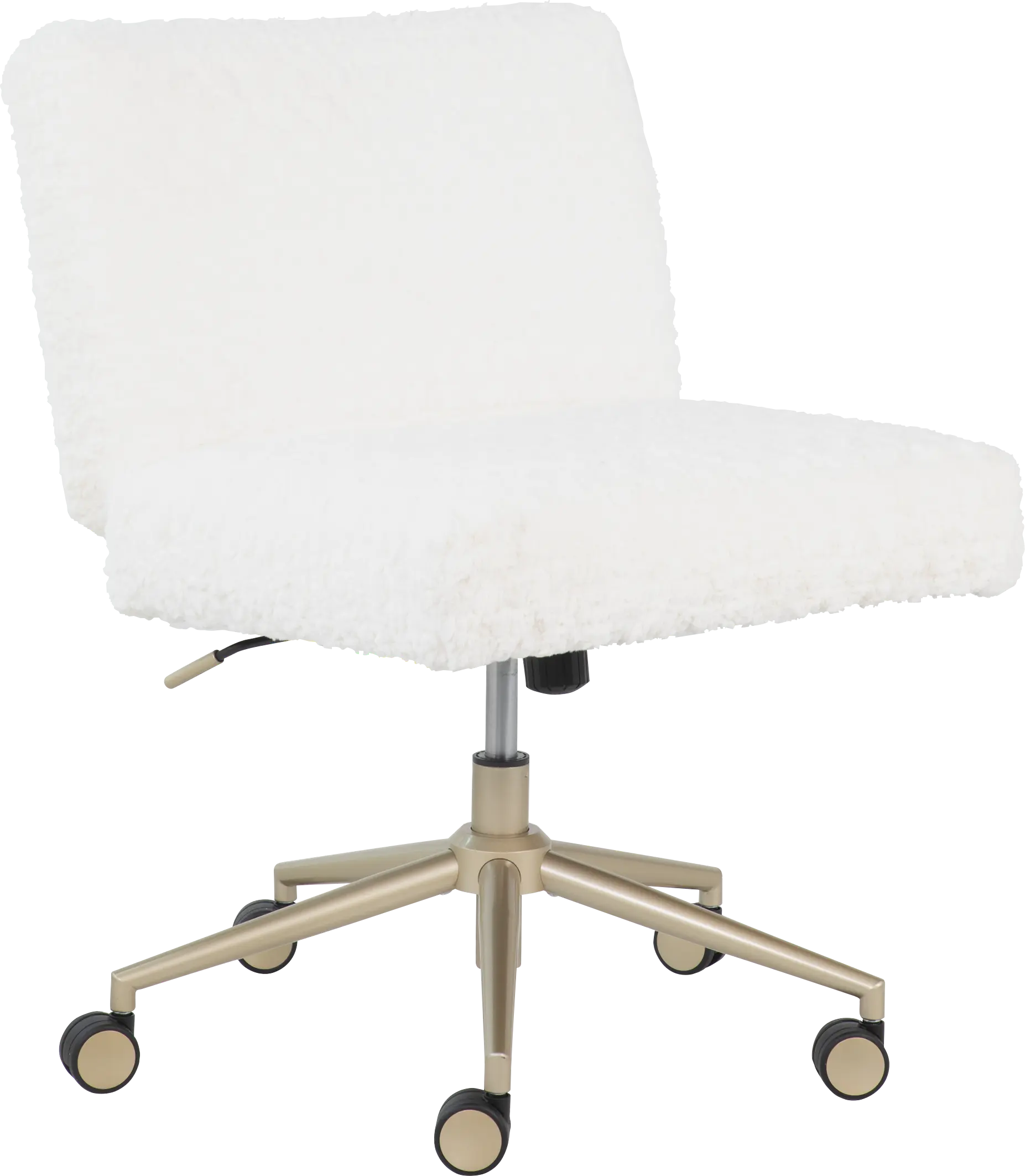Kids Crisscross White Desk Chair