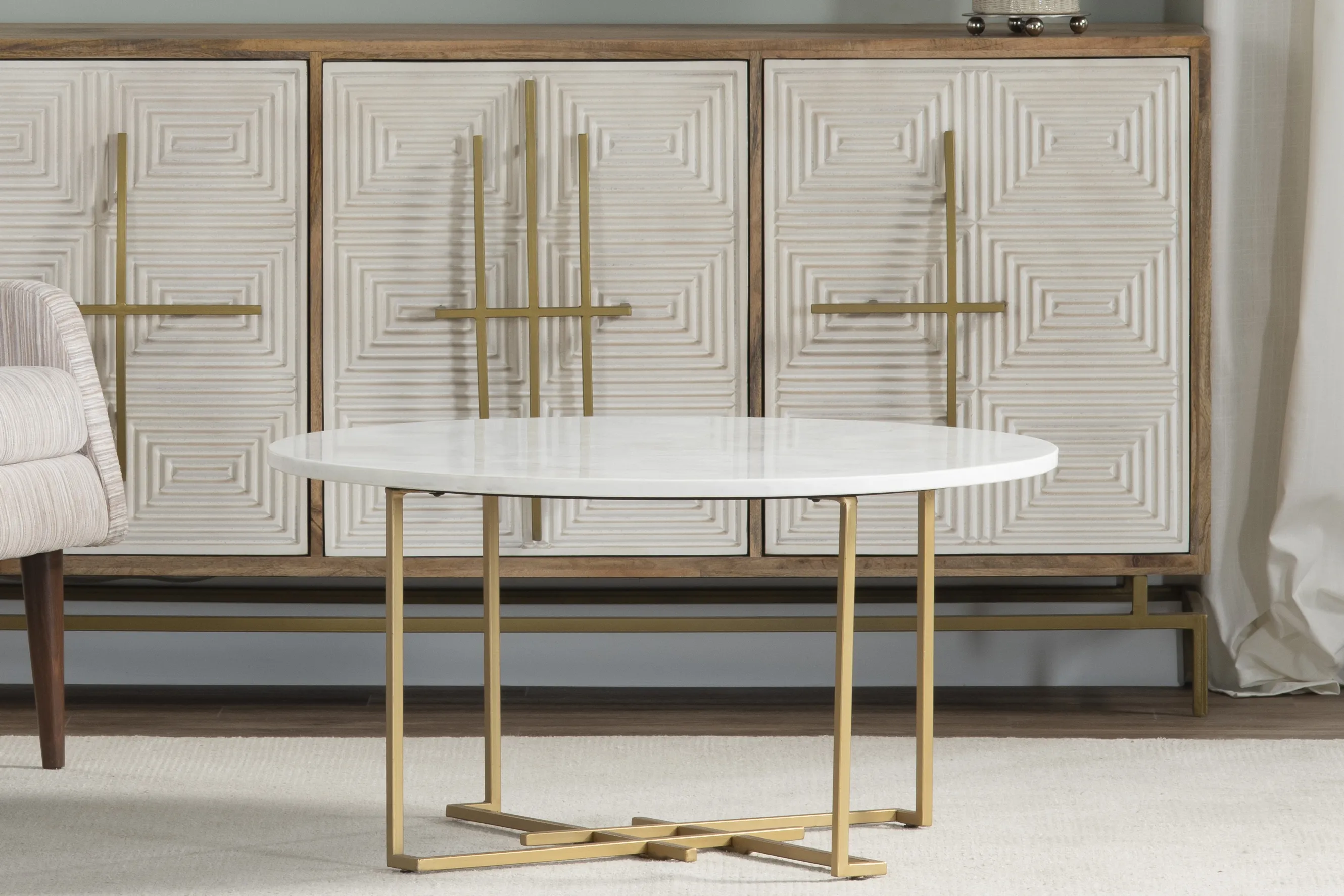 Pembroke White Cocktail Table - Thumbnail - Image 3