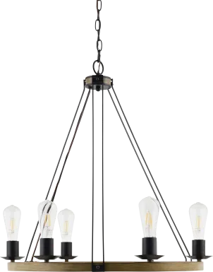 Bridgepaw Black Chandelier