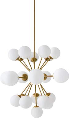 Starwalk Gold Chandelier