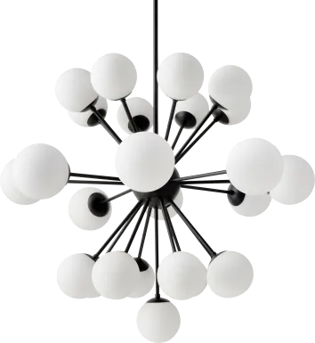 Auraph Black Chandelier