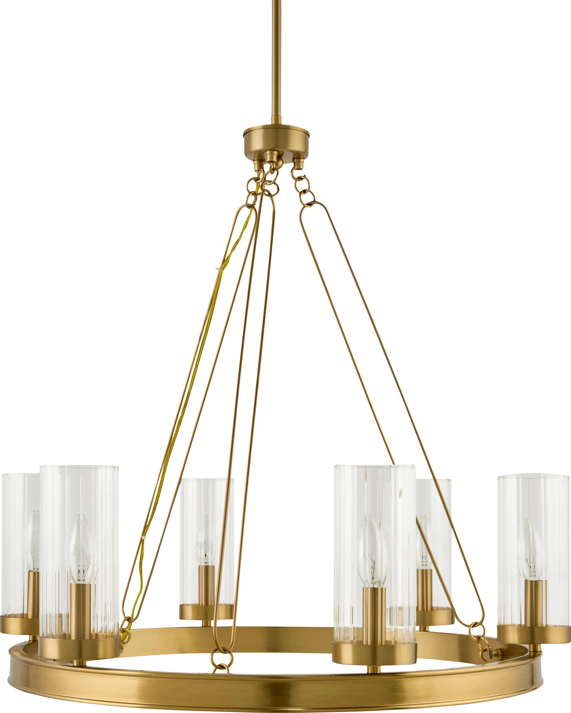 Willowares Brass Chandelier - Thumbnail - Image 1