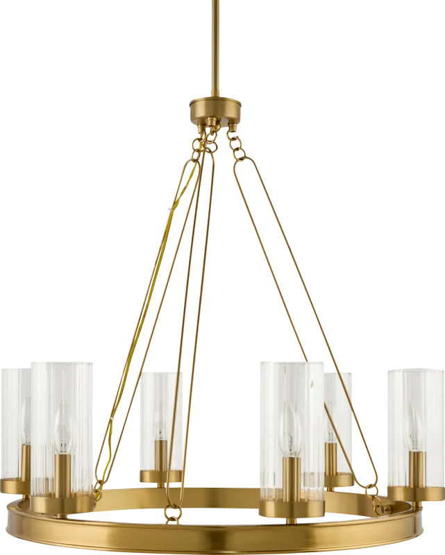 Willowares Brass Chandelier