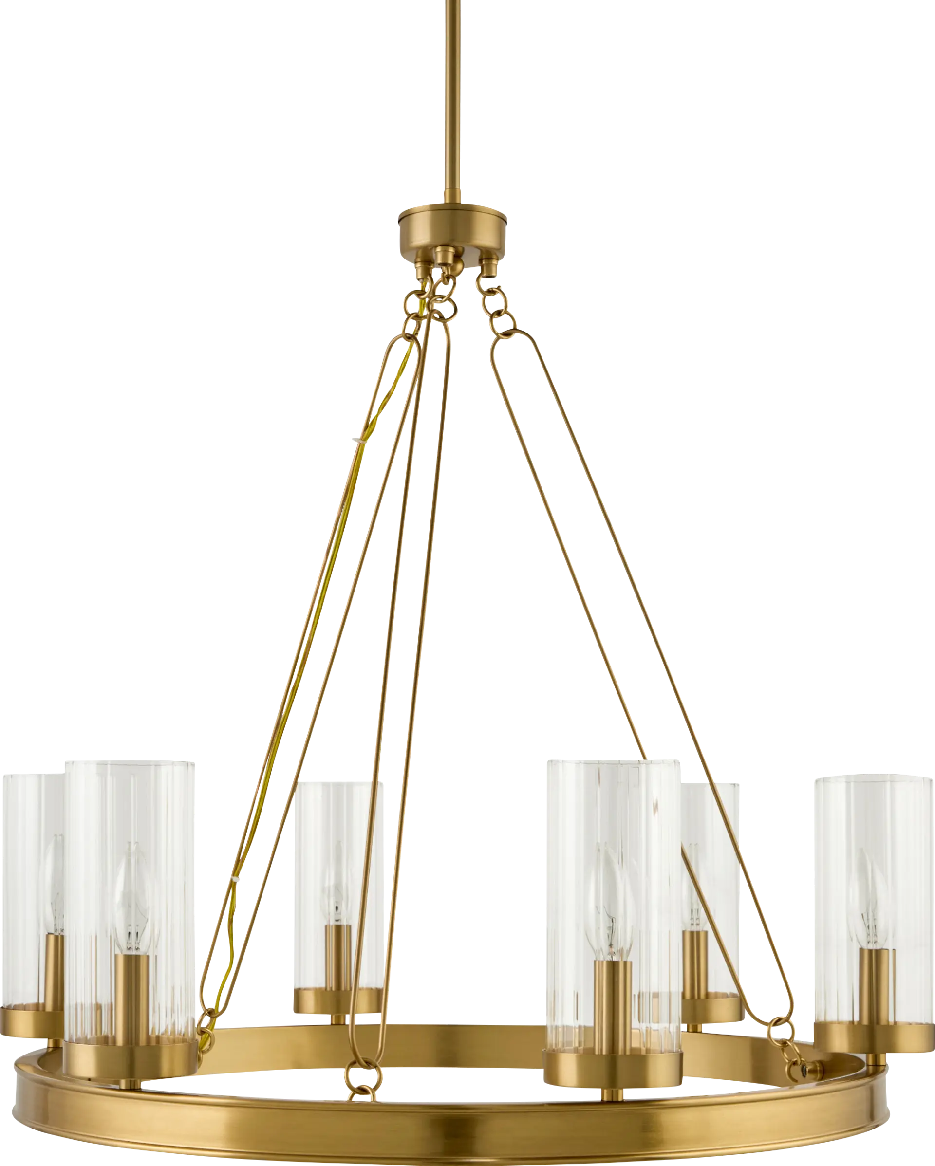 Willowares Brass Chandelier