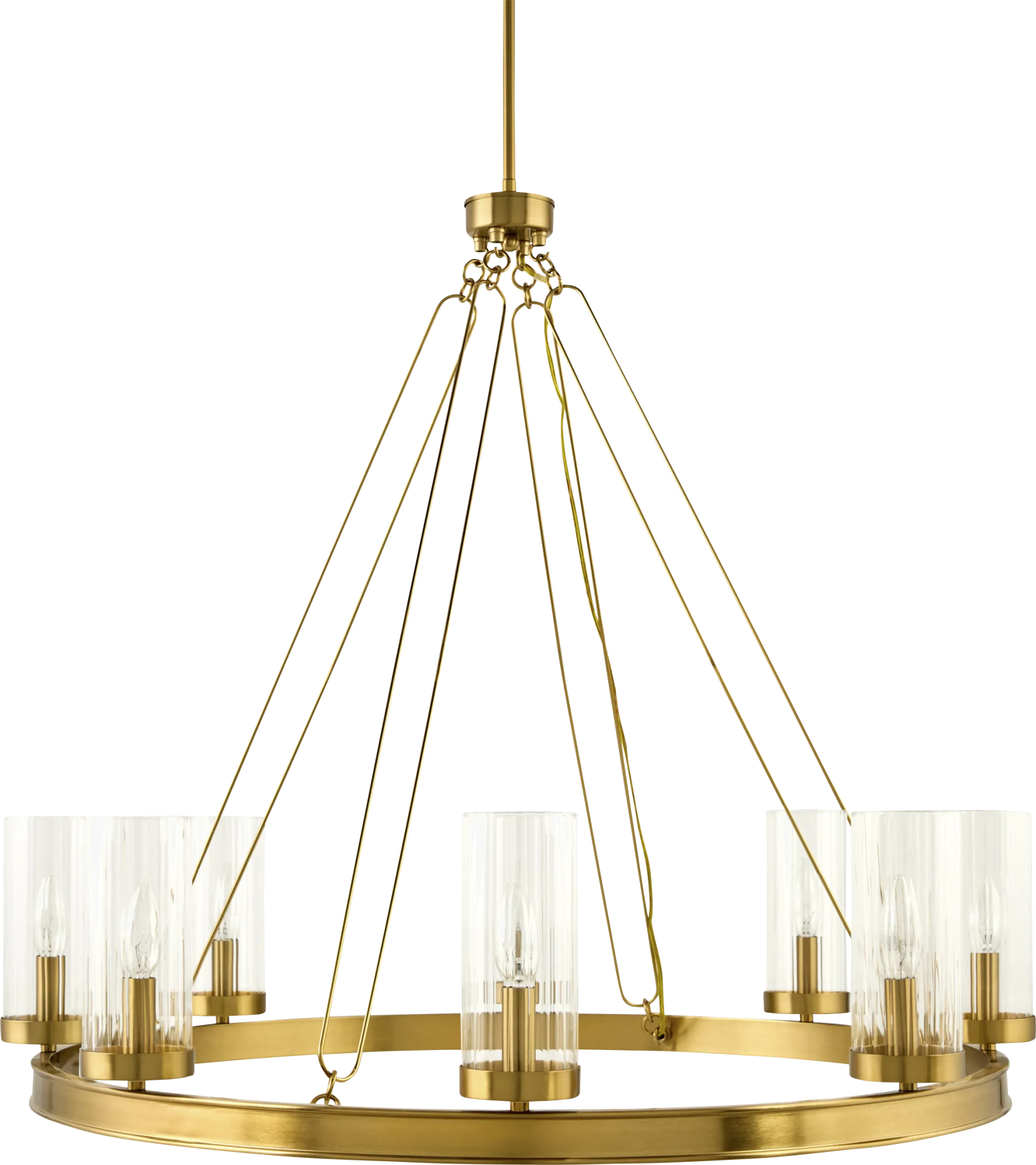 Yewwo Brass Chandelier - Image 1