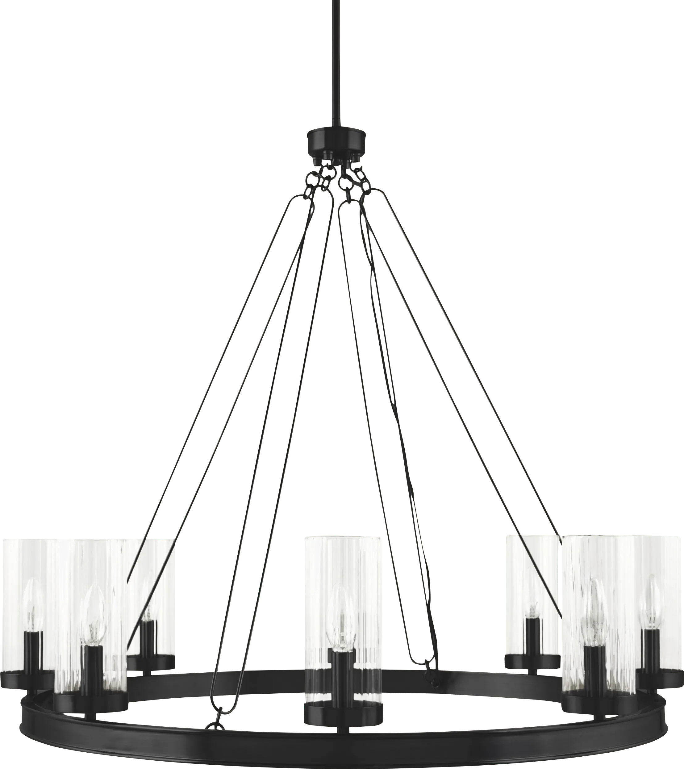 Yewwo Black Chandelier - Thumbnail - Image 1