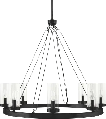 Yewwo Black Chandelier