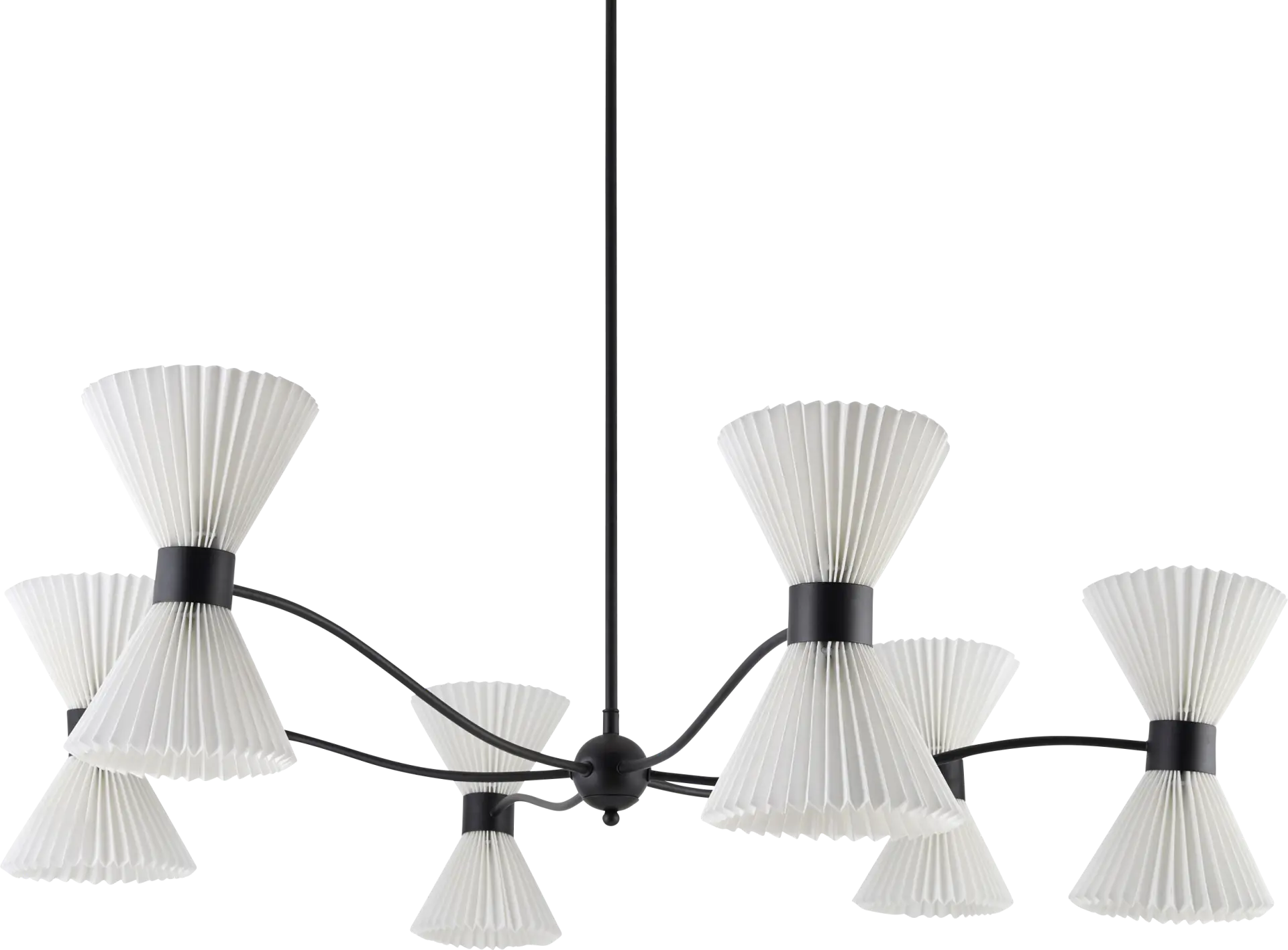 Webhive Black Chandelier