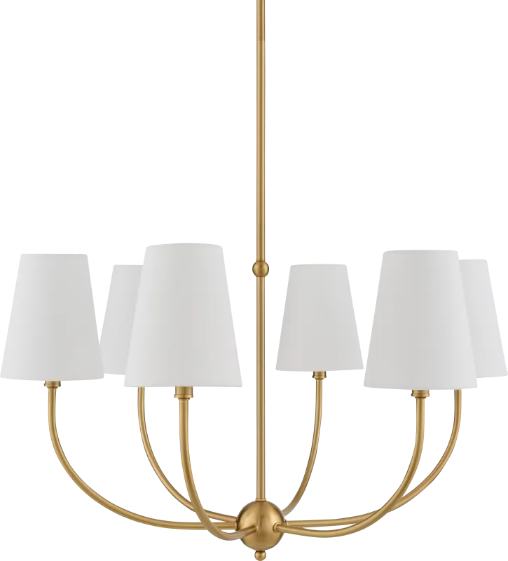 Brodrik Gold Chandelier