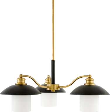 Korb Black Chandelier