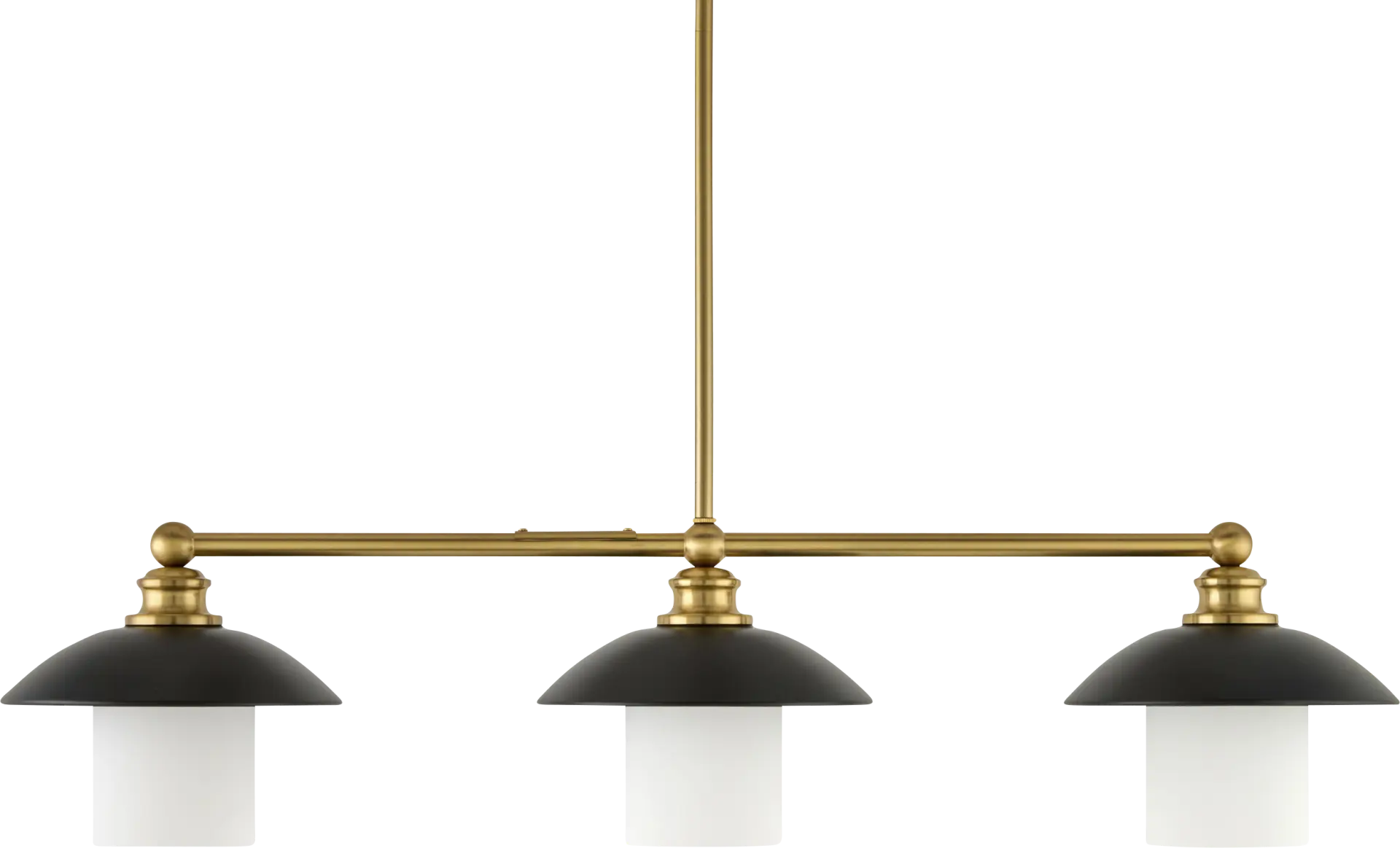 Korb Linear Black Chandelier