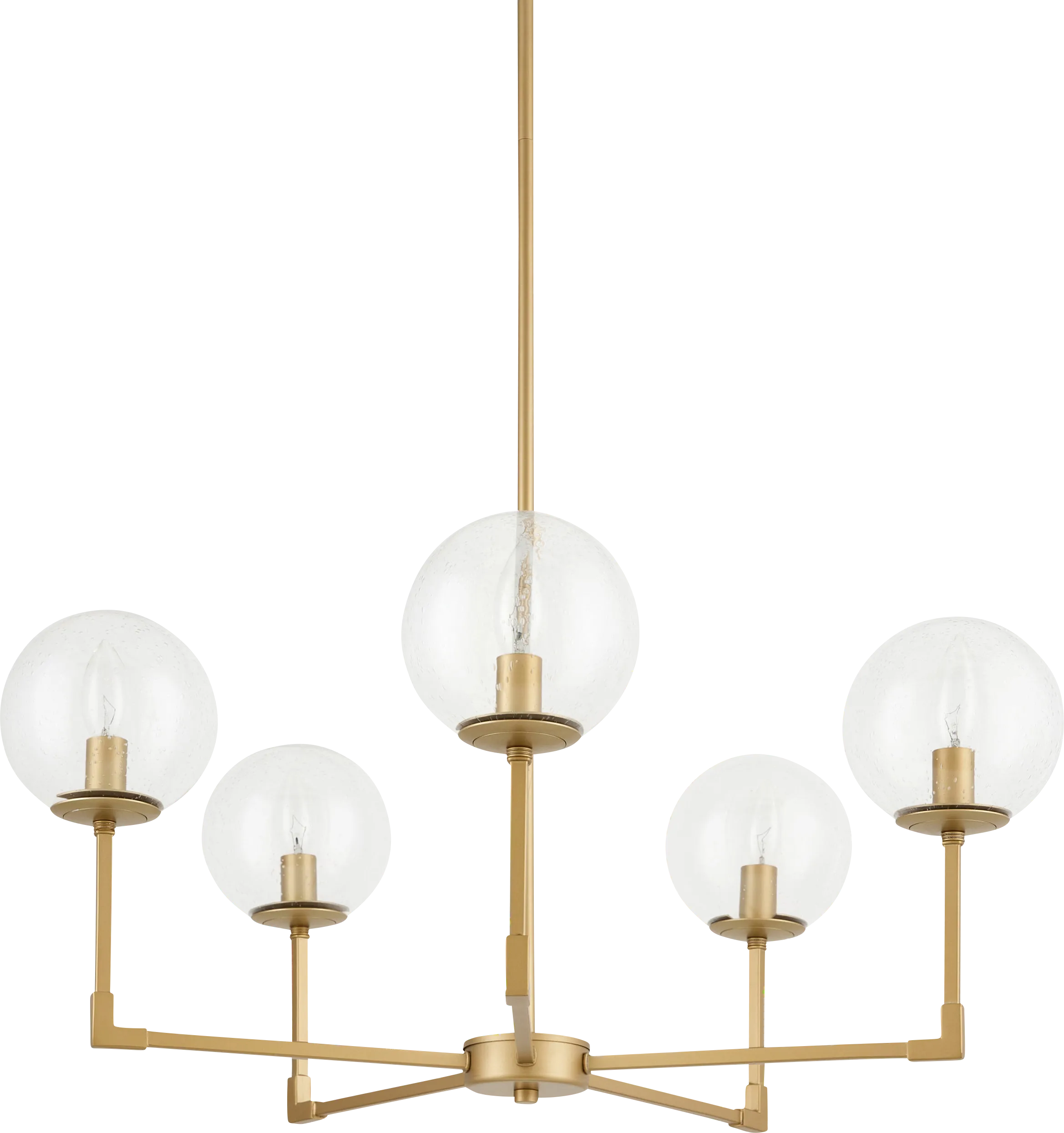 Rachle Gold Chandelier - Thumbnail - Image 1