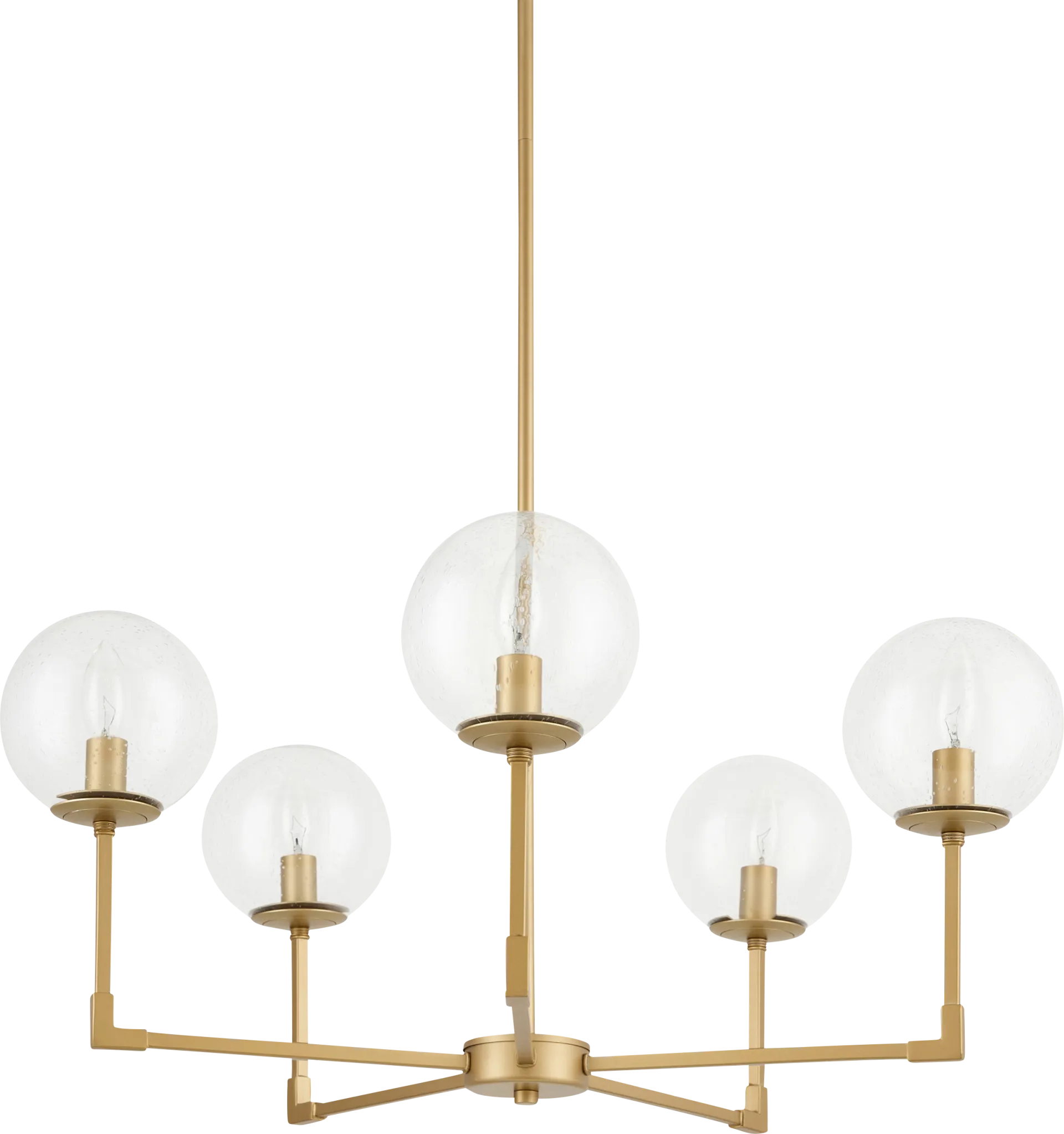 Rachle Gold Chandelier - Image 1