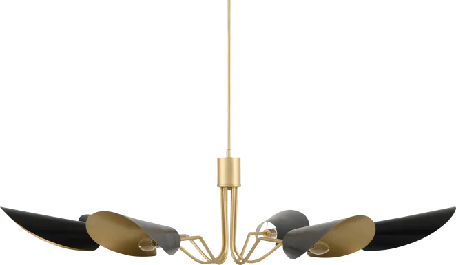 Darkwing Gold Chandelier