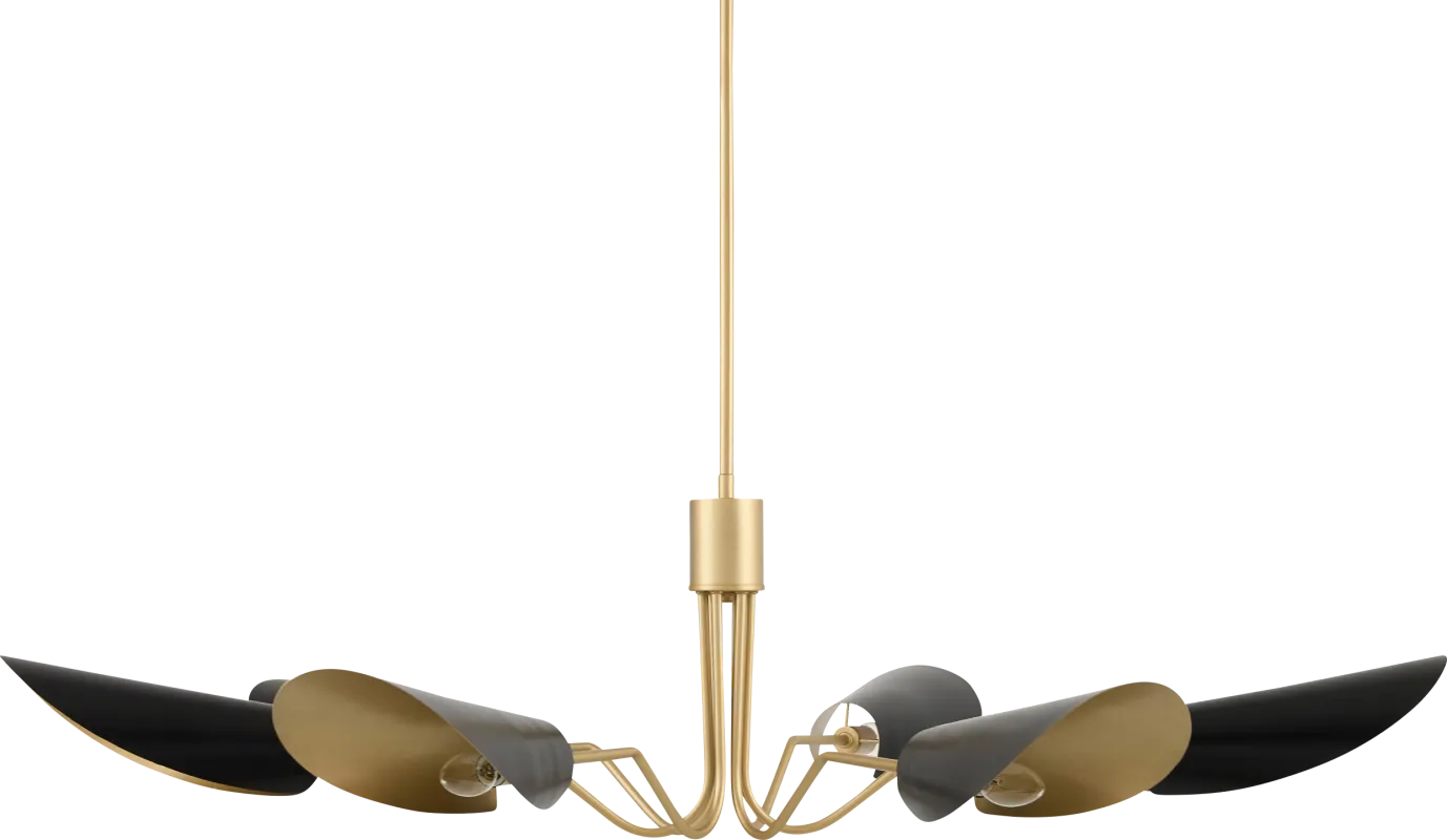 Darkwing Gold Chandelier