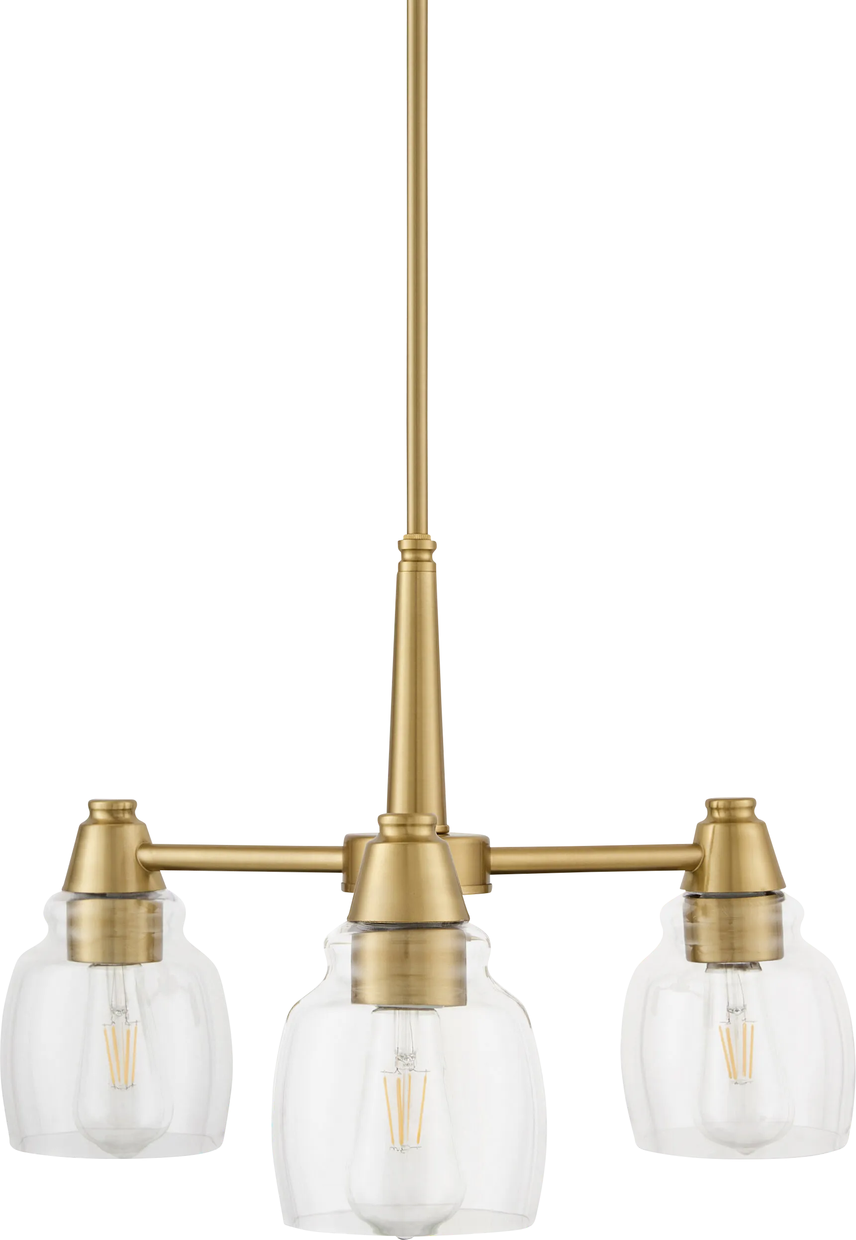 Fransix Brass Chandelier - Image 1