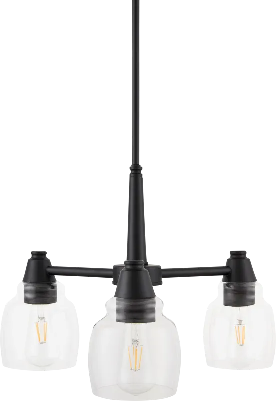 Fransix Black Chandelier