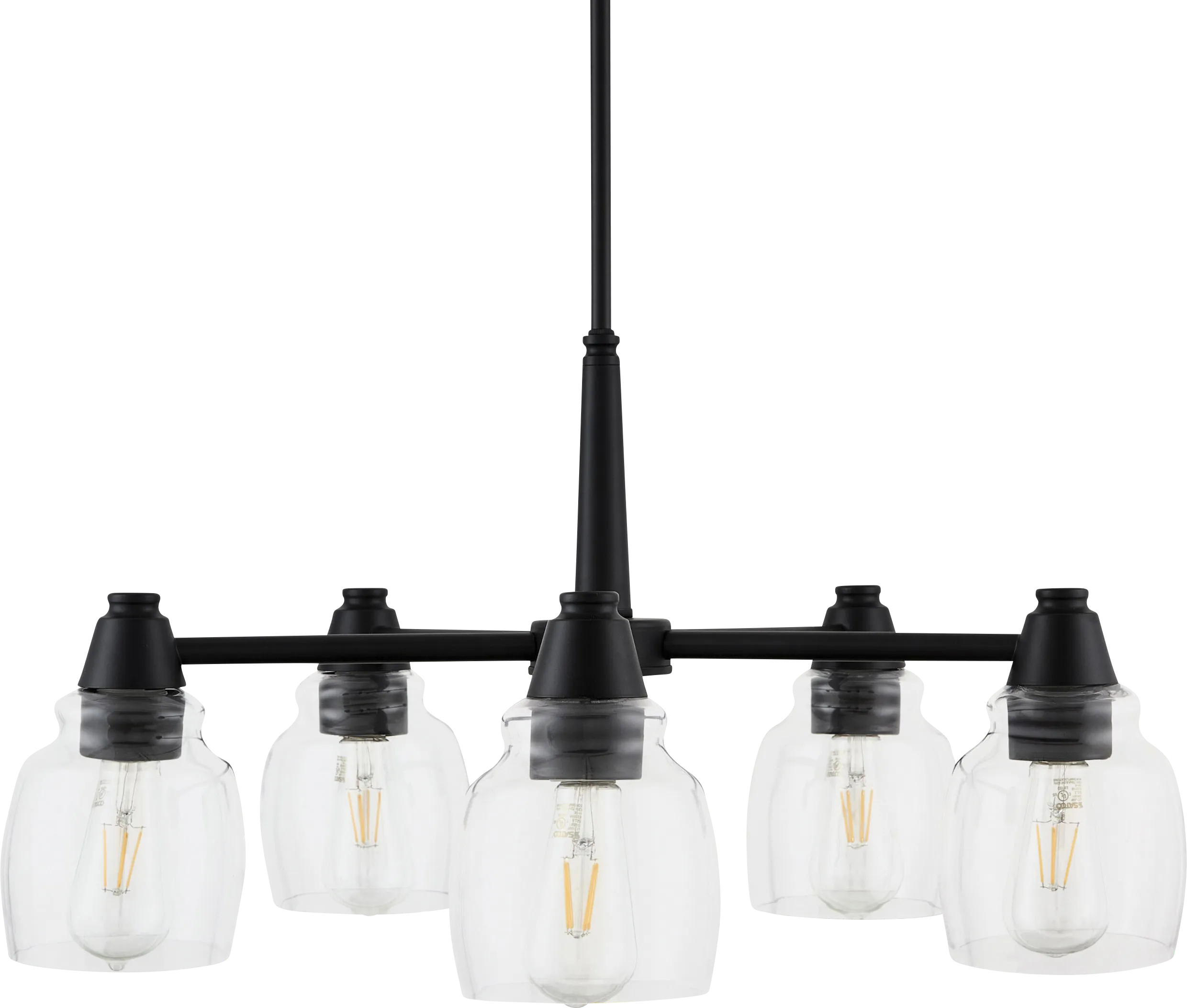 Fransier Black Chandelier - Thumbnail - Image 1