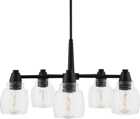 Fransier Black Chandelier