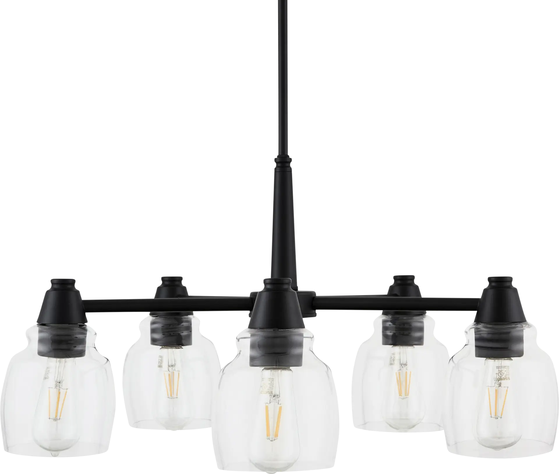 Fransier Black Chandelier