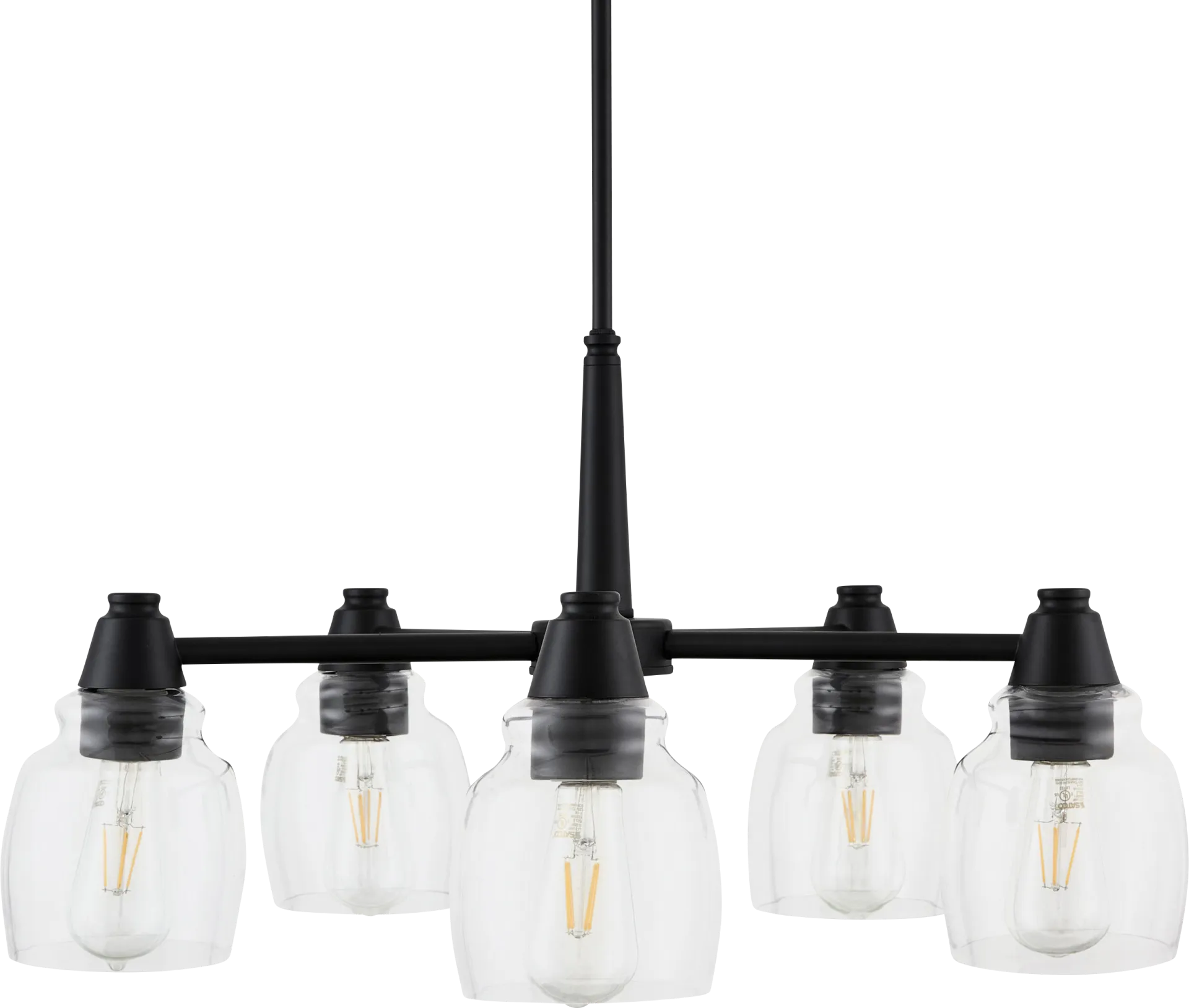 Fransier Black Chandelier - Image 1