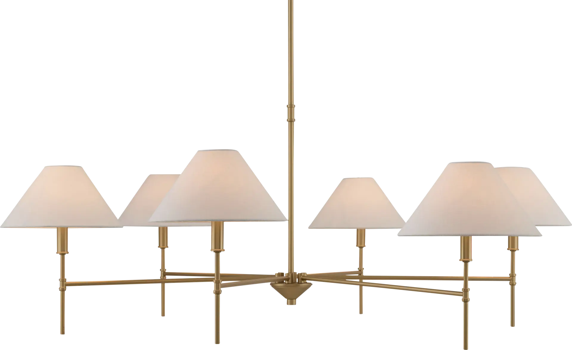 Darryll Brass Chandelier