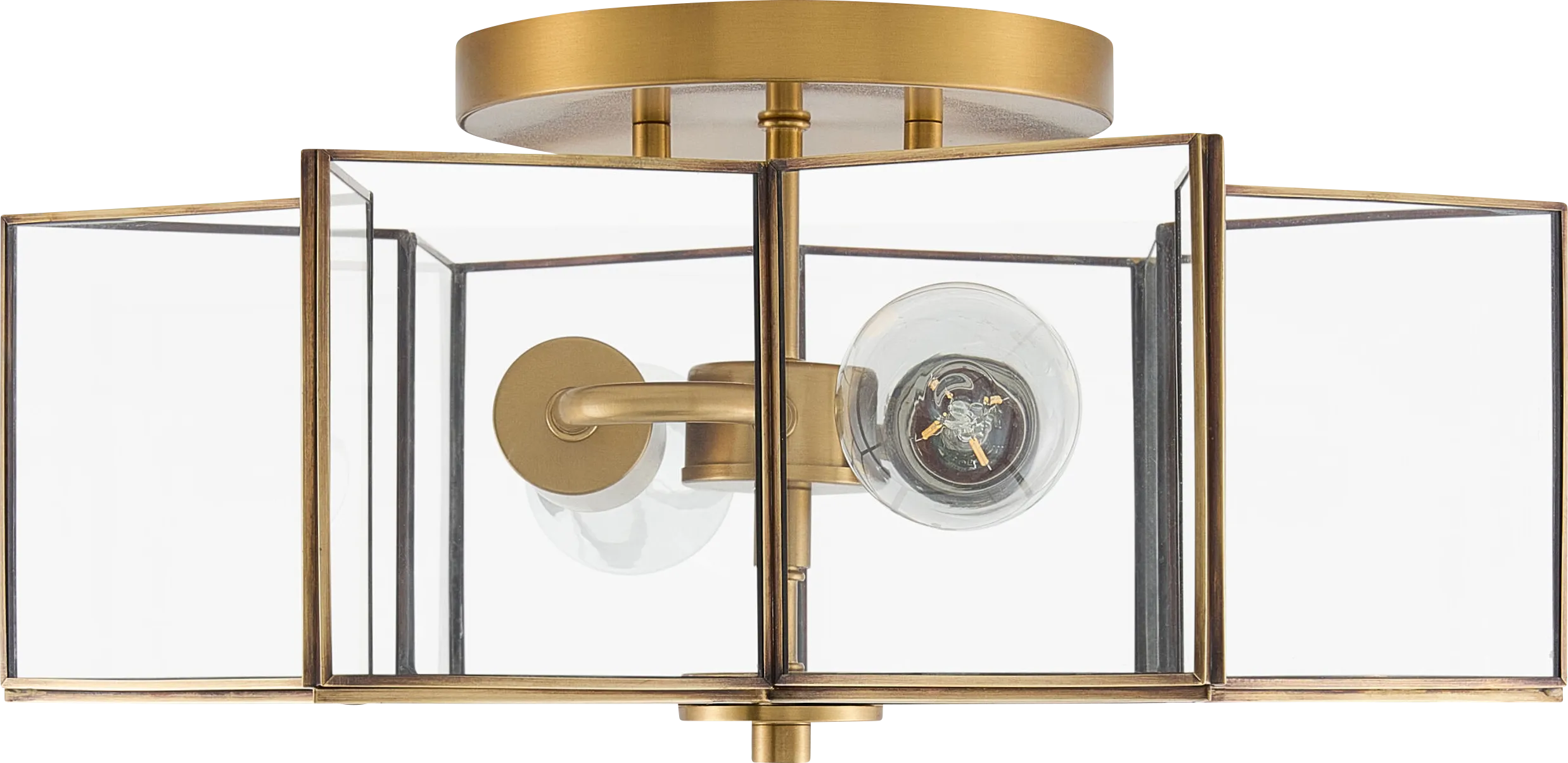 Gemmy Brass Pendant - Thumbnail - Image 1