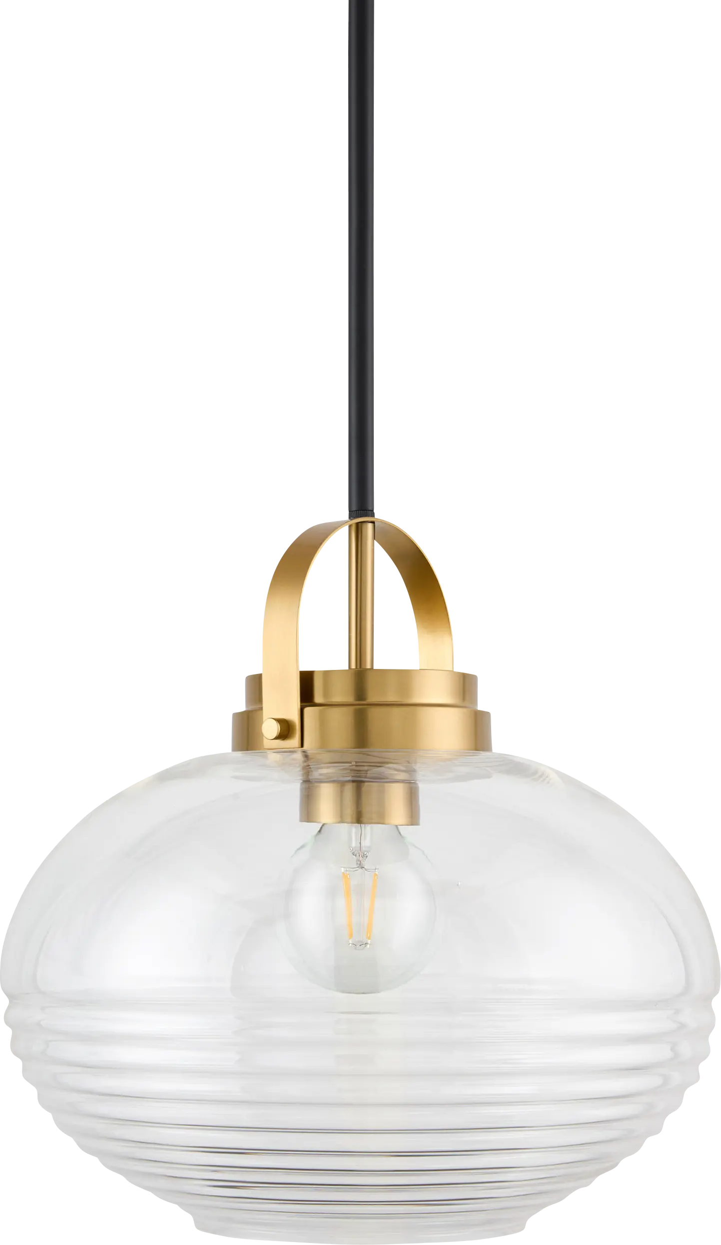 Quadfly Brass Pendant