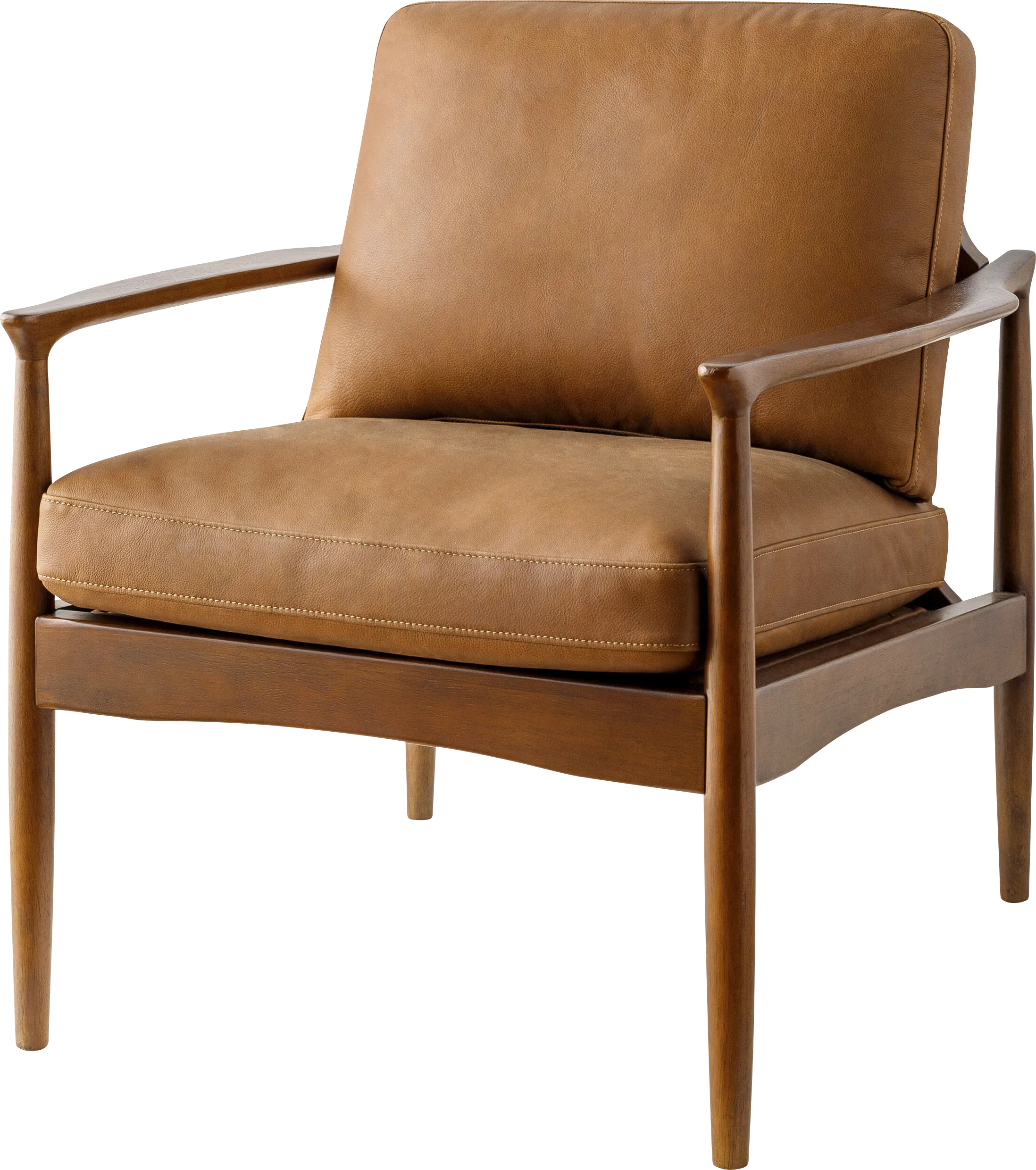 Sahl Brown Accent Chair - Thumbnail - Image 1