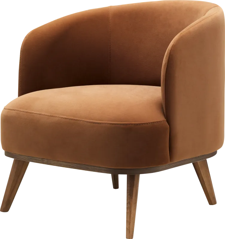 Usizo Caramel Accent Chair