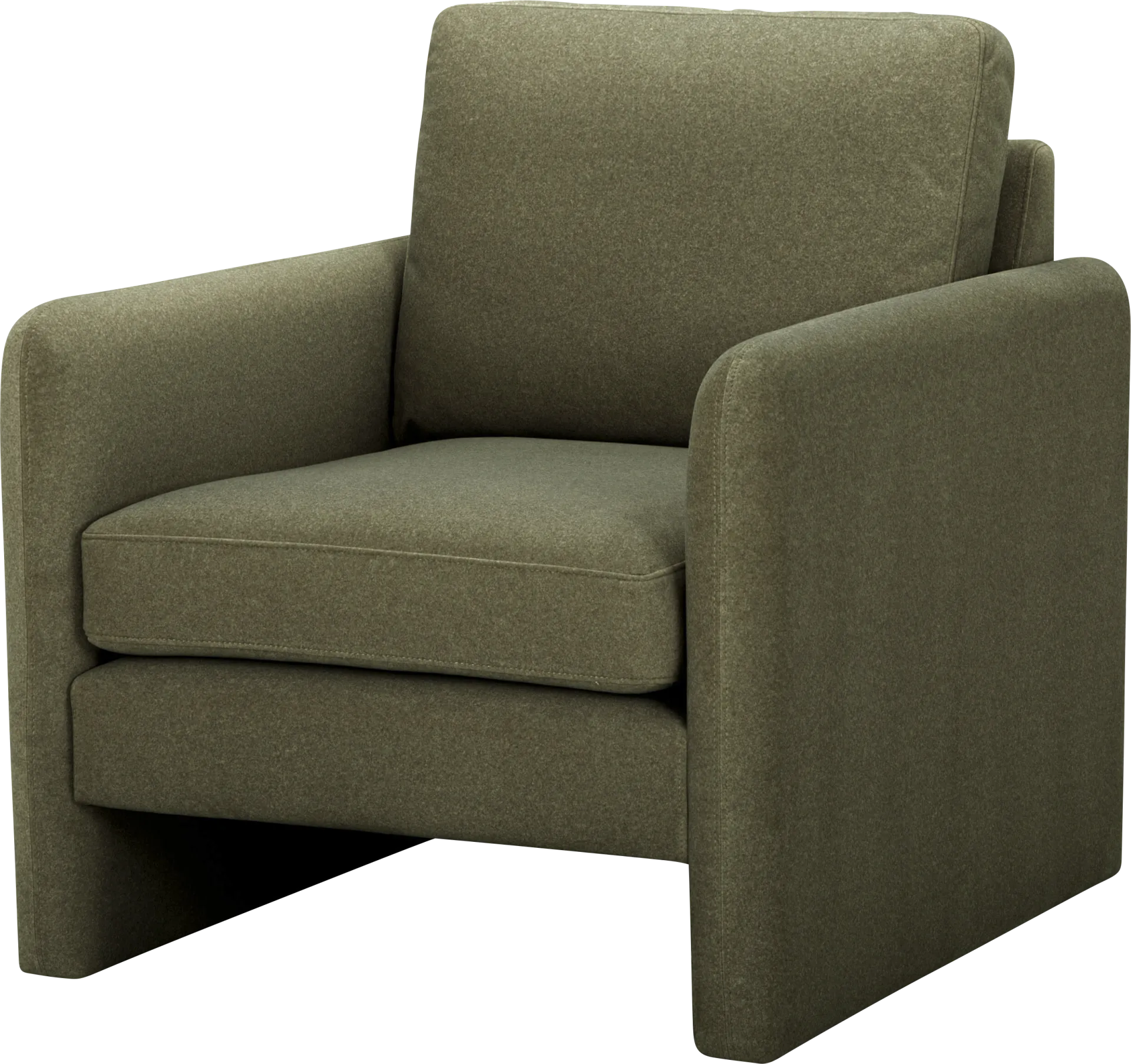 Chidea Green Accent Chair - Image 1
