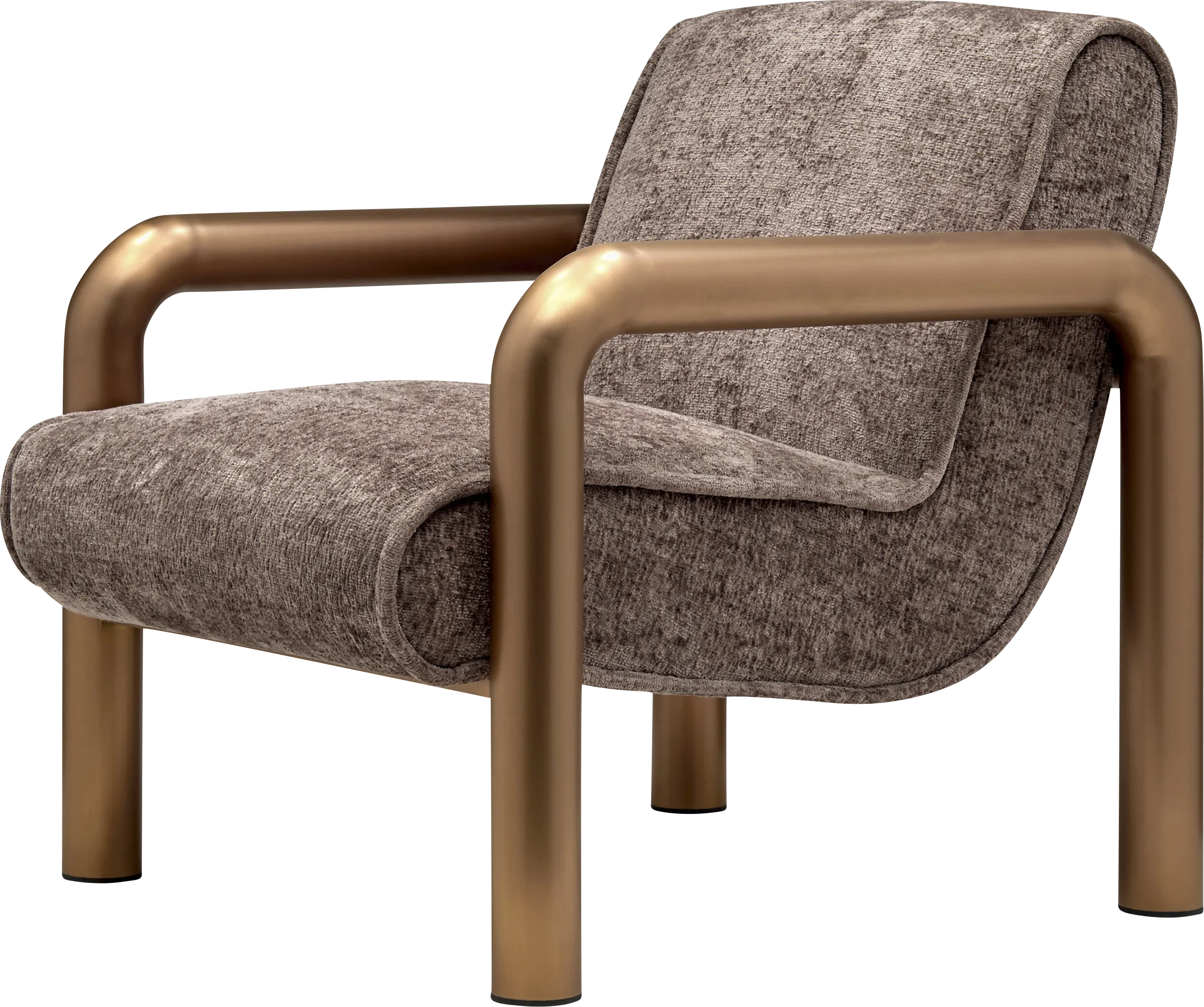 Hani Brown Accent Chair - Thumbnail - Image 1