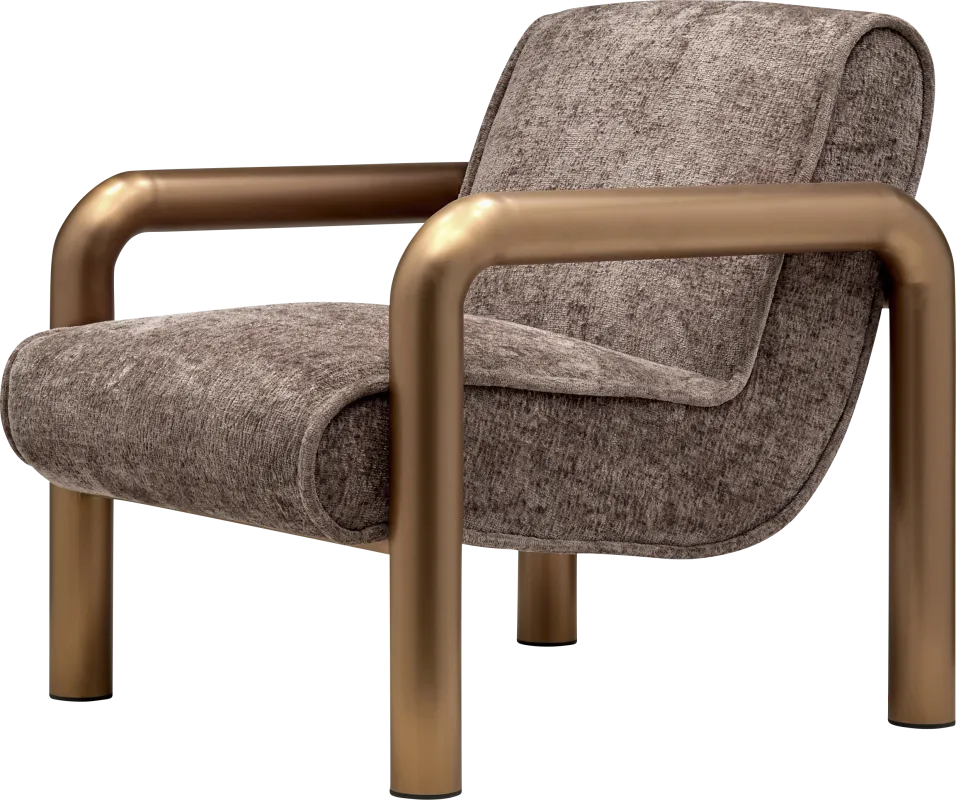 Hani Brown Accent Chair